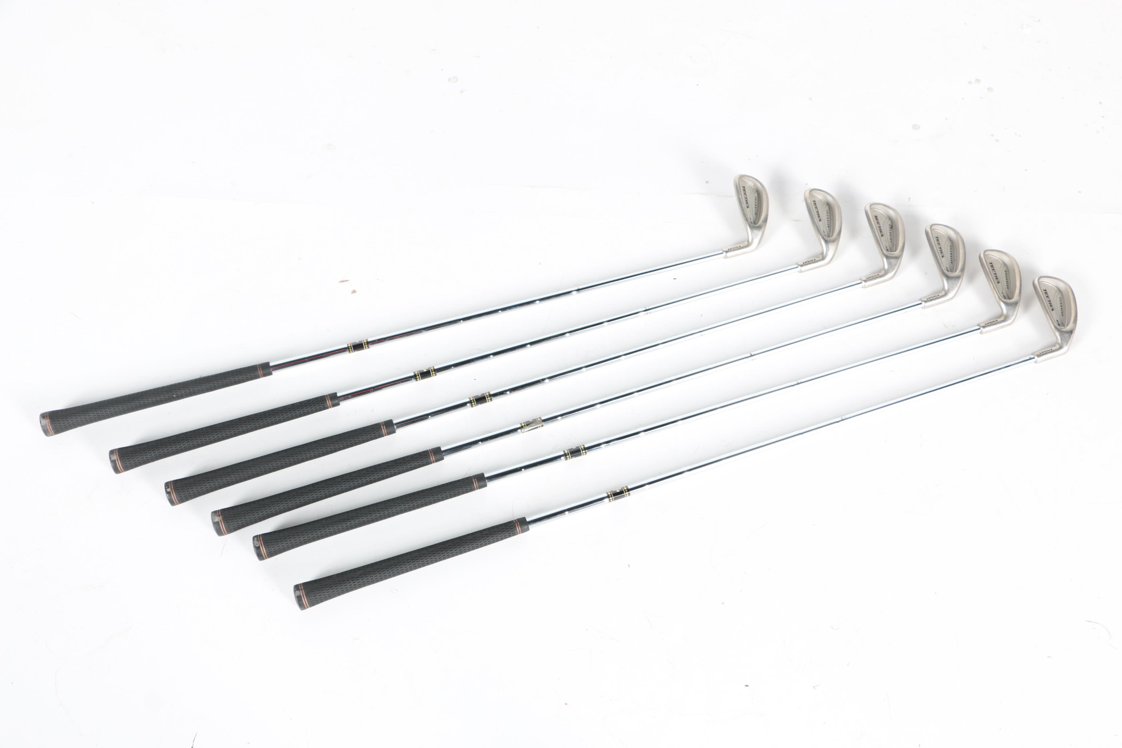 Tectra Titanium Matrix Oversize Woods and Irons With Bag