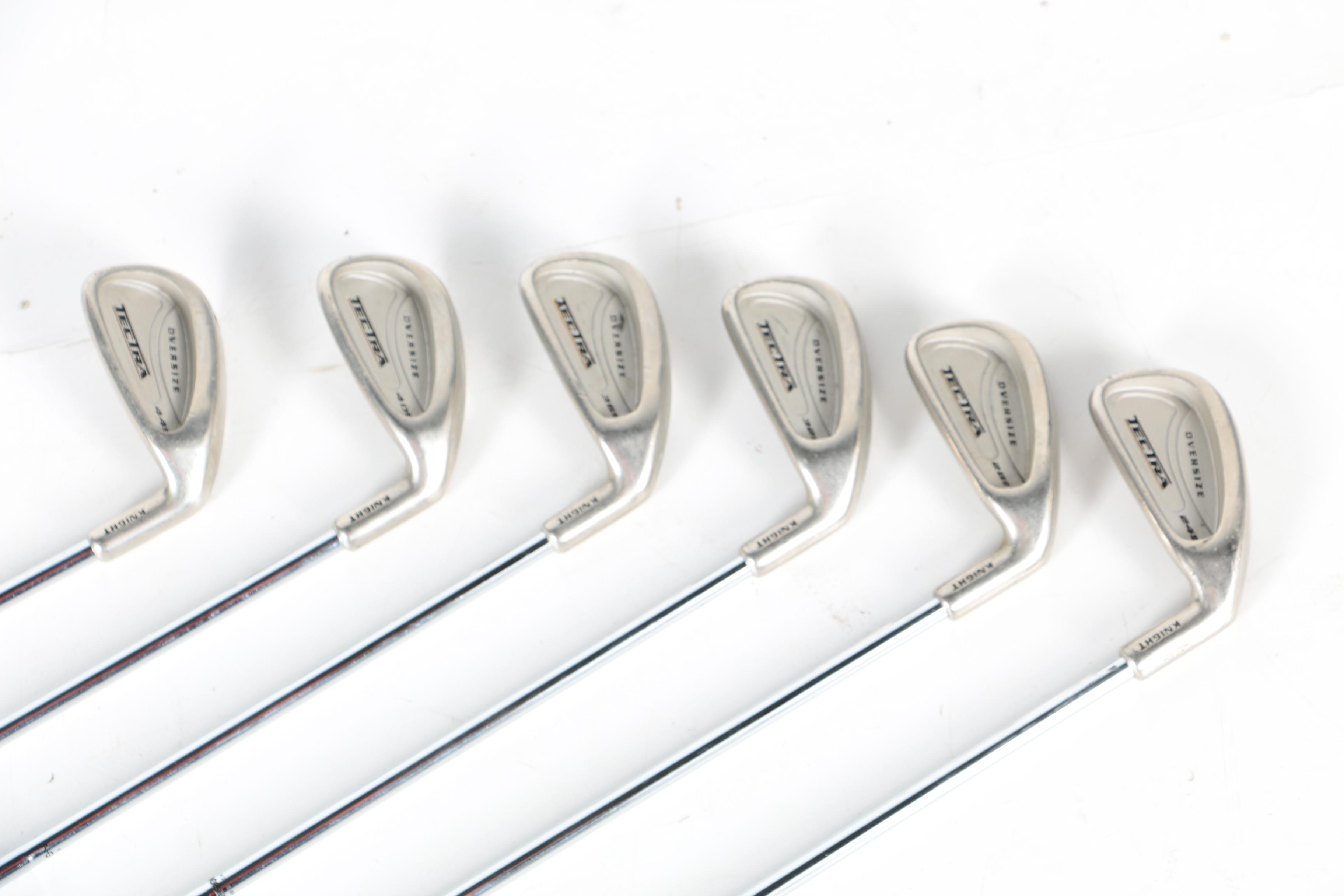 Tectra Titanium Matrix Oversize Woods and Irons With Bag