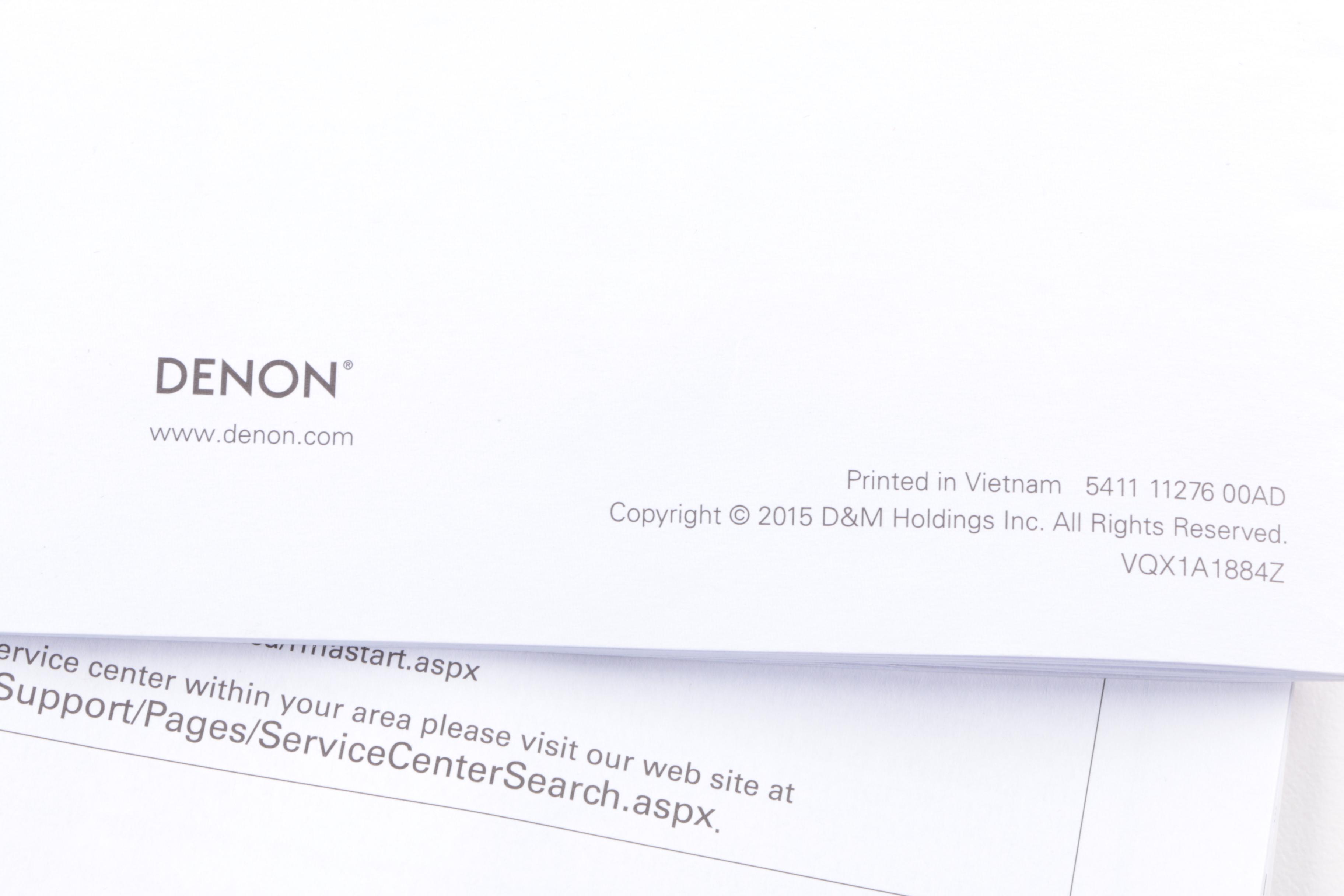 Denon Integrated Network AV Receiver