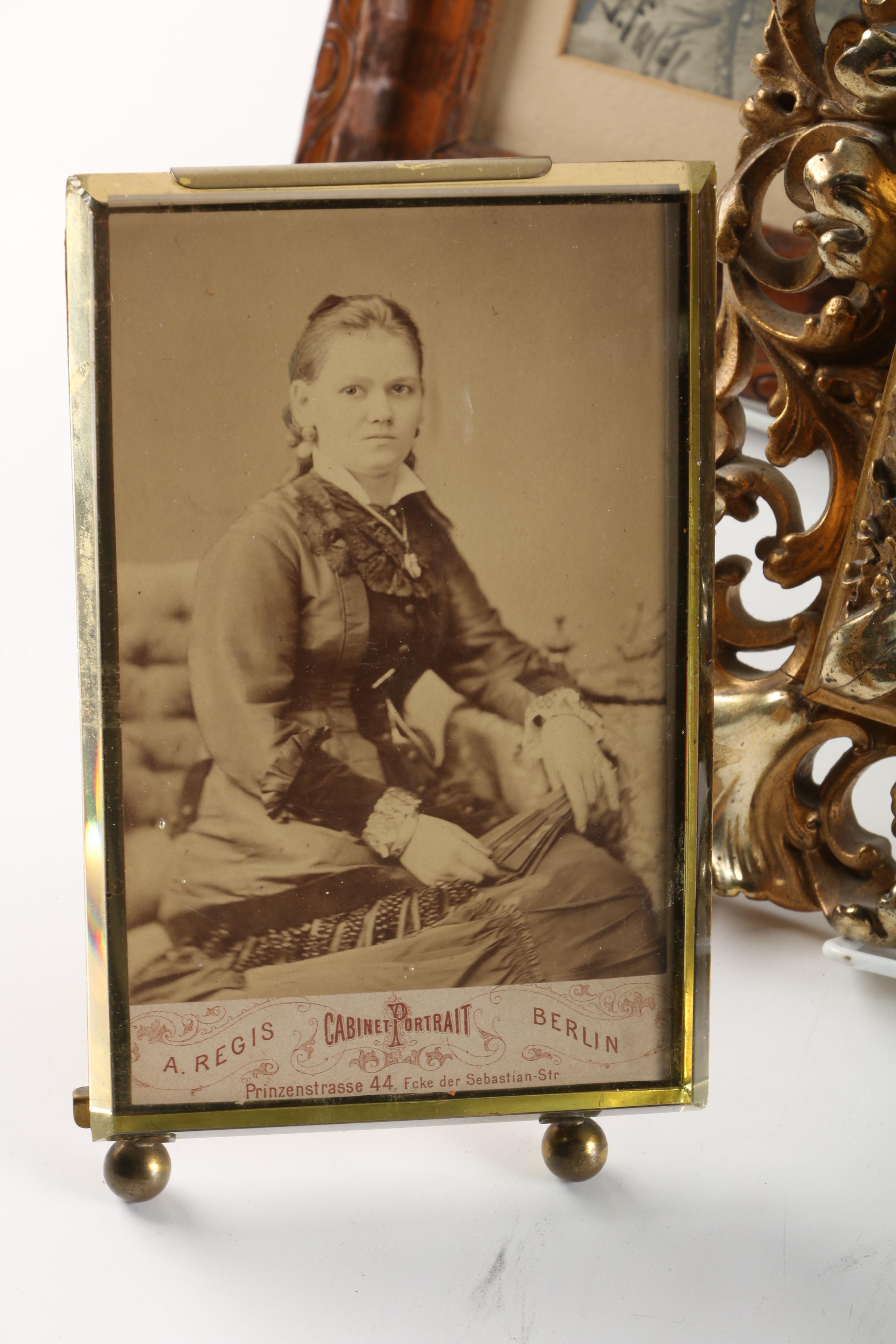 Antique Framed Albumen and Gelatin-Silver Photographs