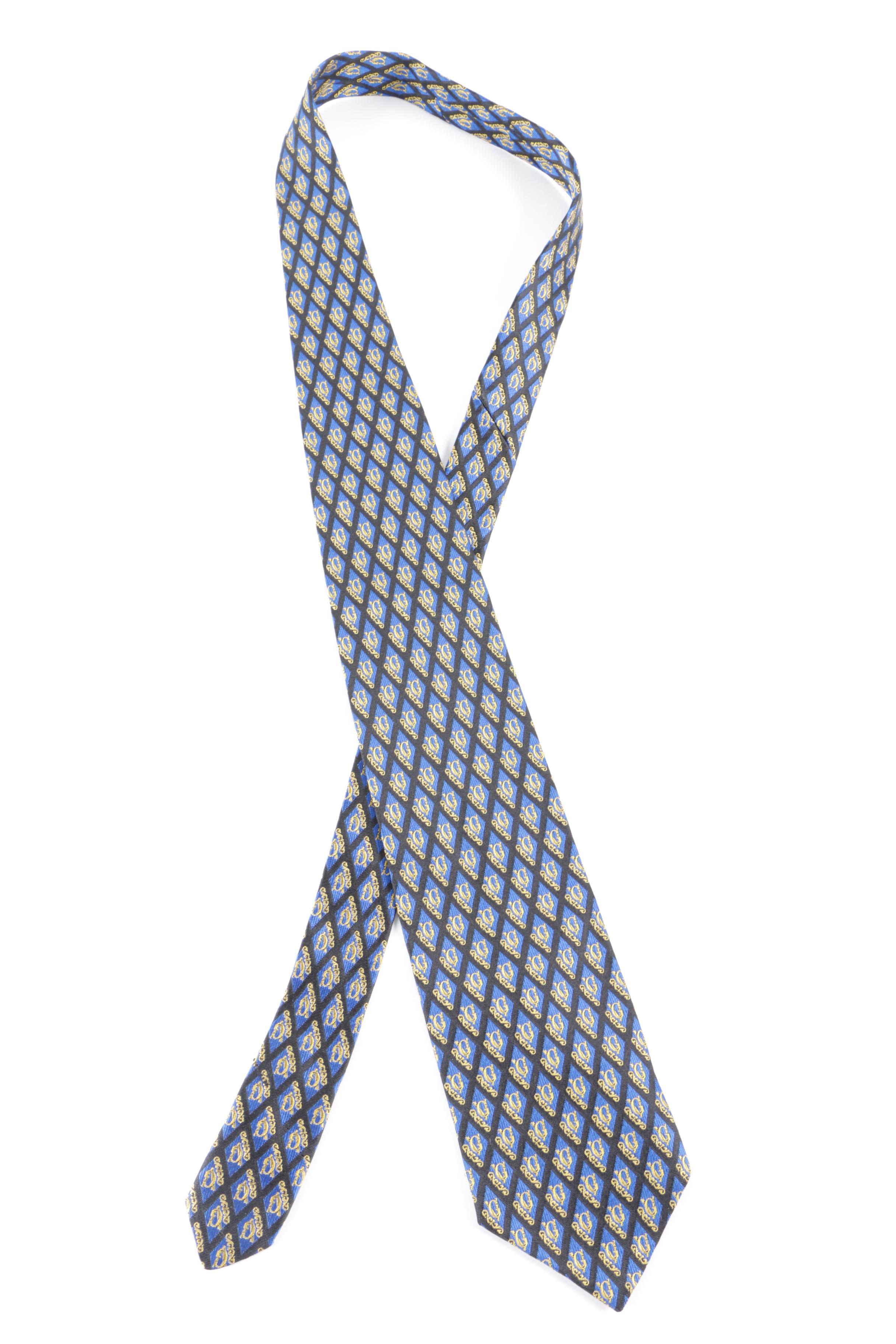 Giorgio Armani and Gianni Versace Silk Neckties