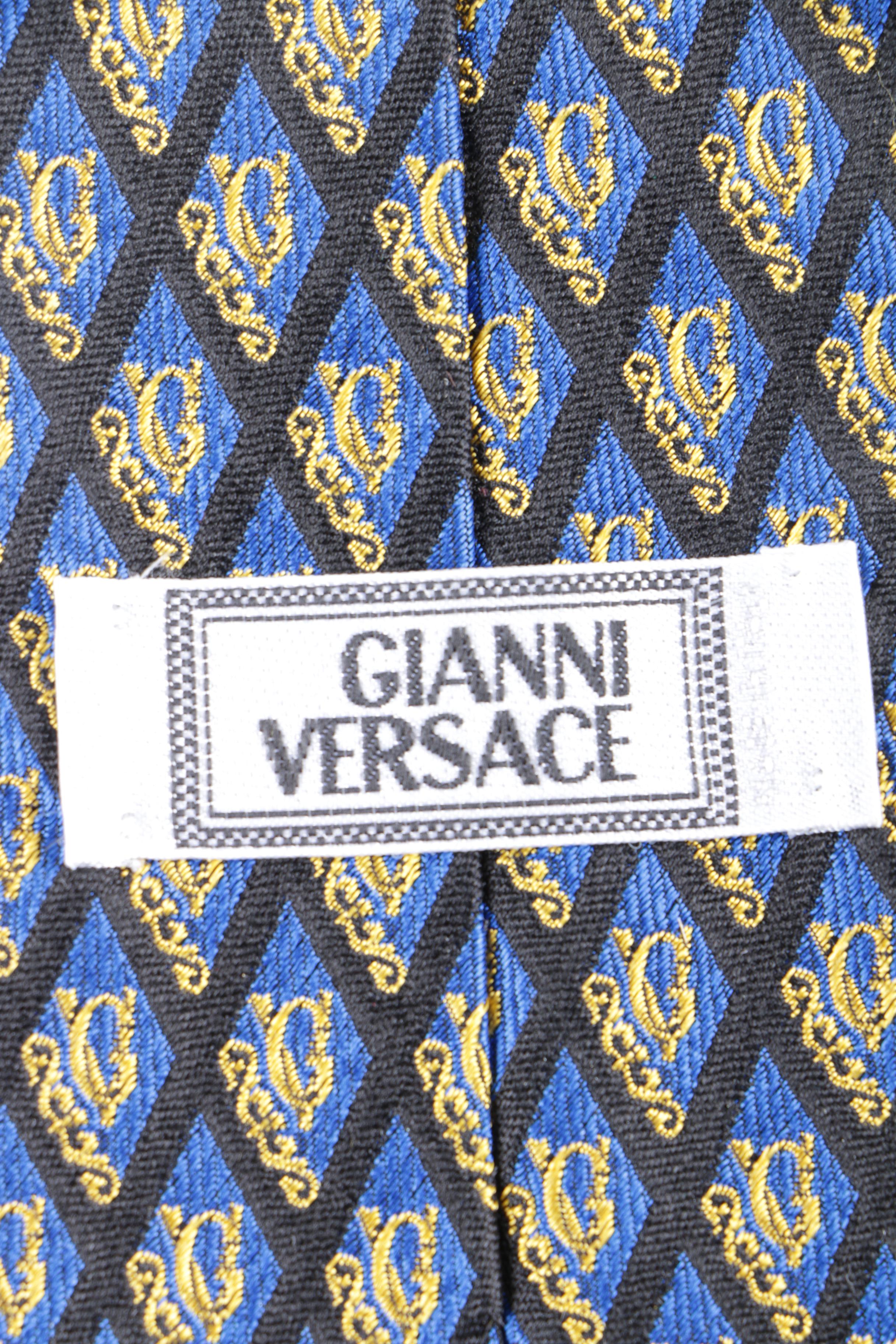 Giorgio Armani and Gianni Versace Silk Neckties