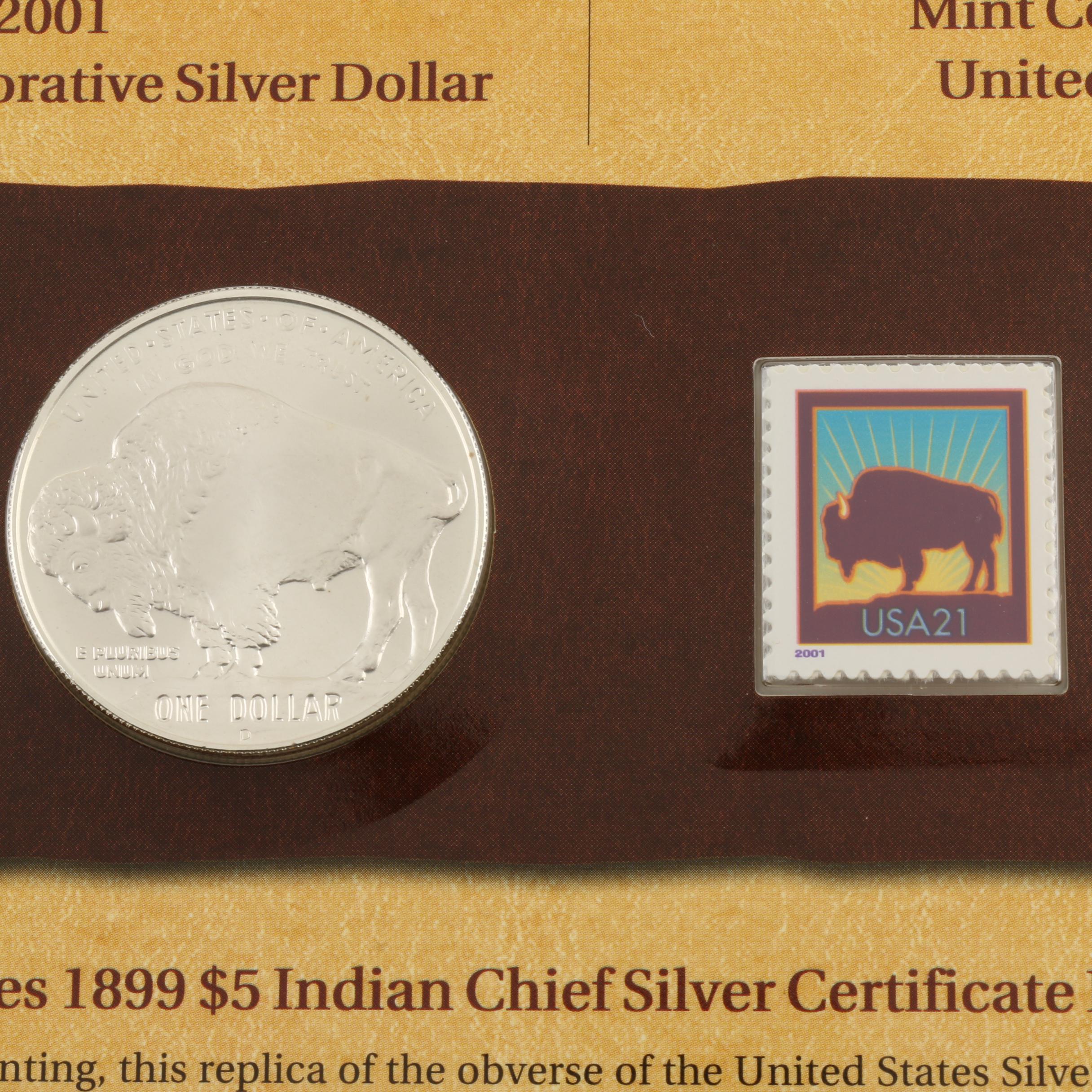 American Buffalo Coin and Currency Set