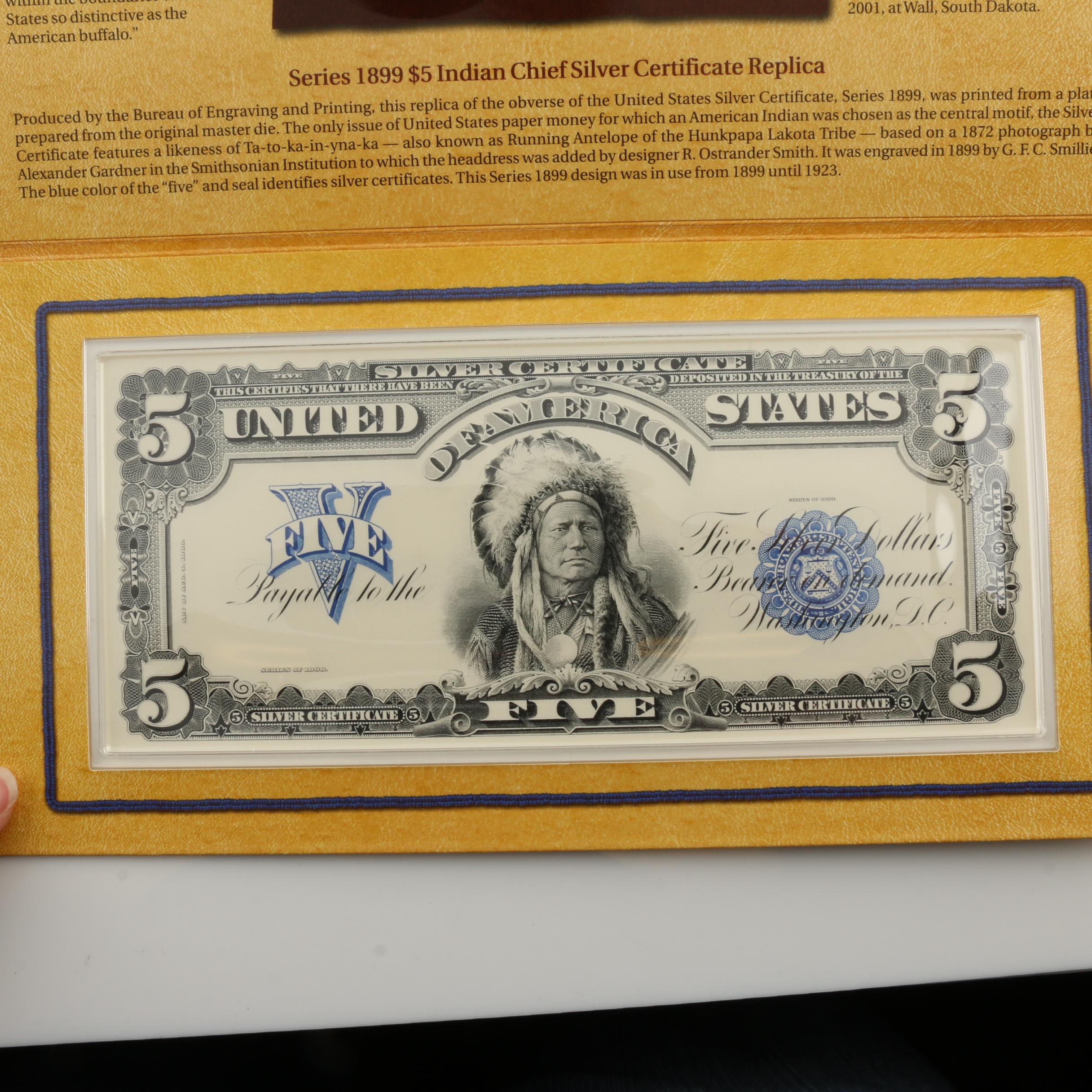 American Buffalo Coin and Currency Set