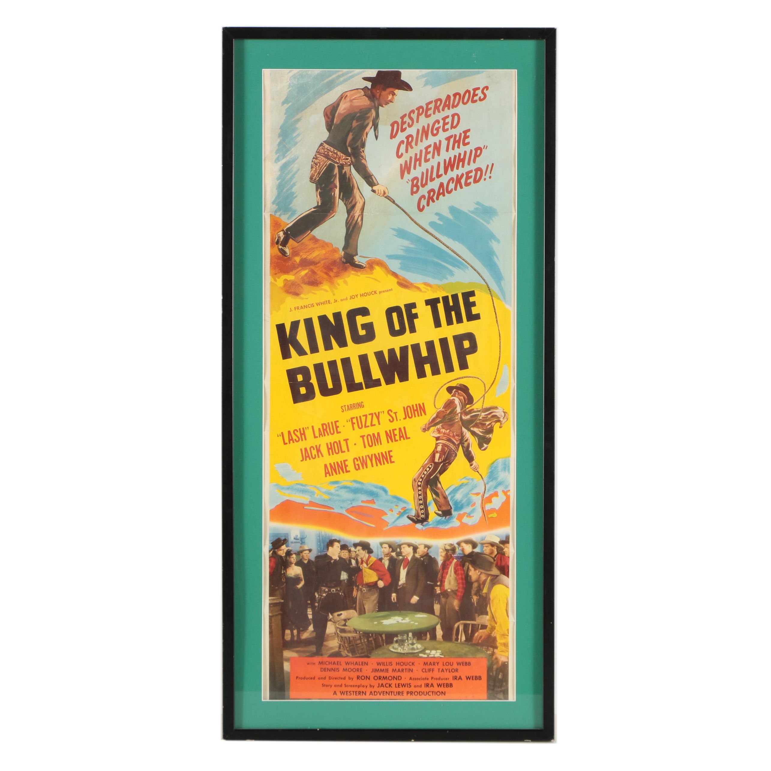"King of the Bullwhip" Movie Poster
