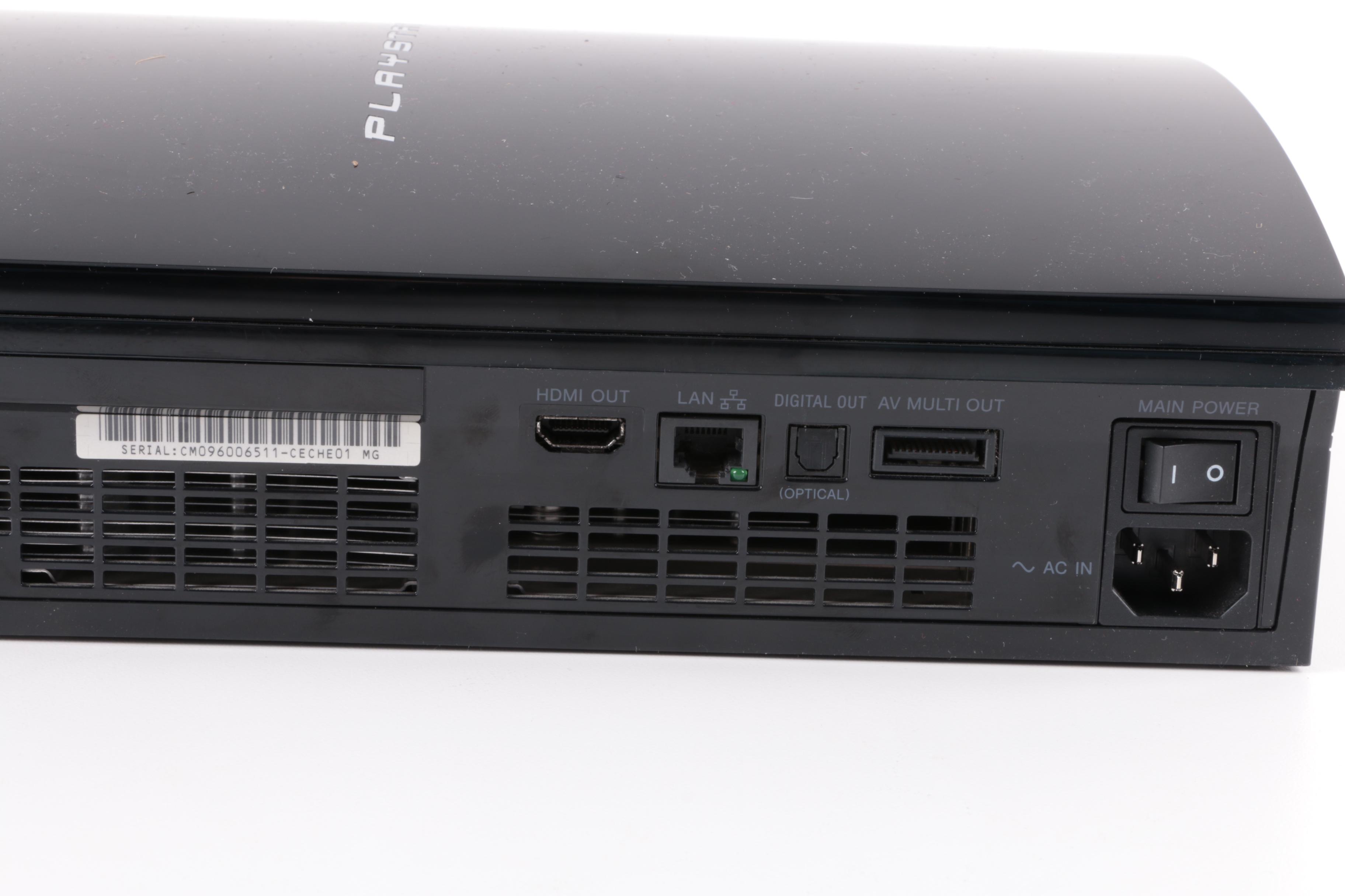 Playstation 3 Video Game Console, Playstation Move, Accessories and Games