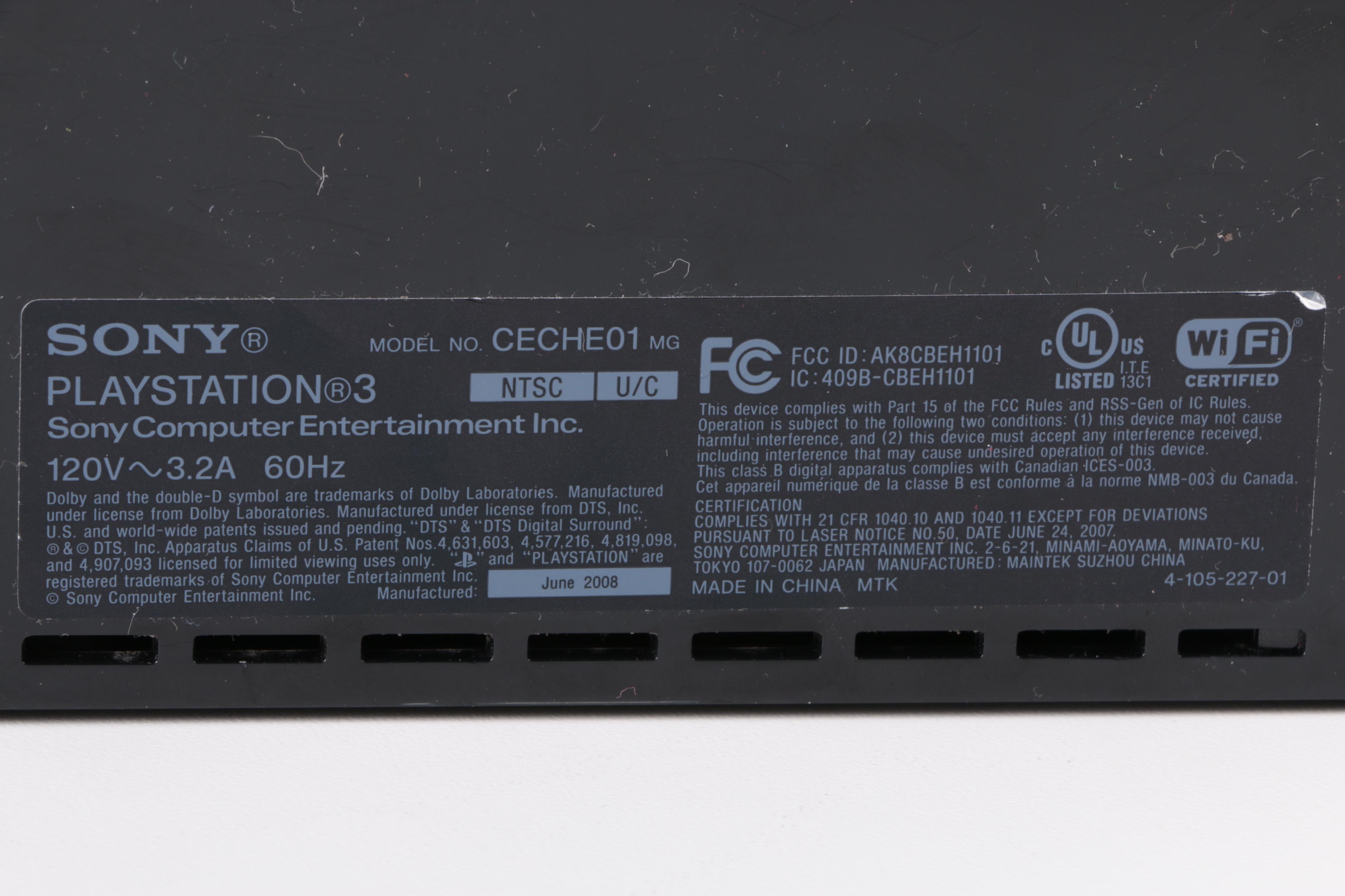 Playstation 3 Video Game Console, Playstation Move, Accessories and Games