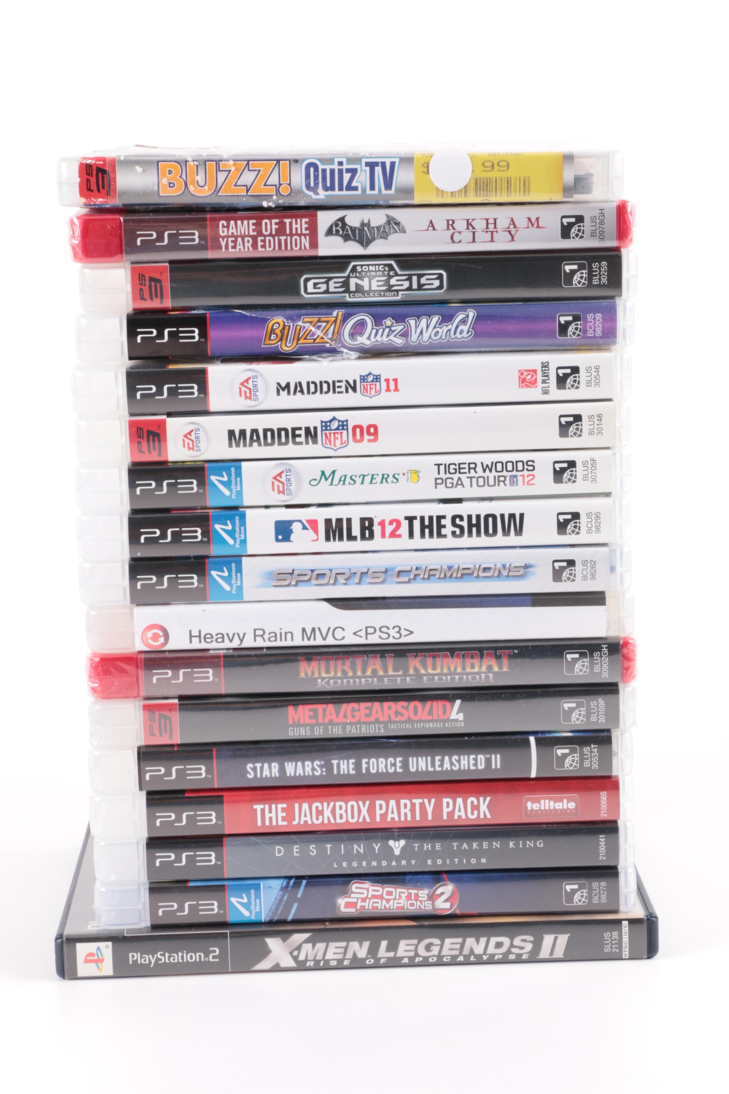 Playstation 3 Video Game Console, Playstation Move, Accessories and Games