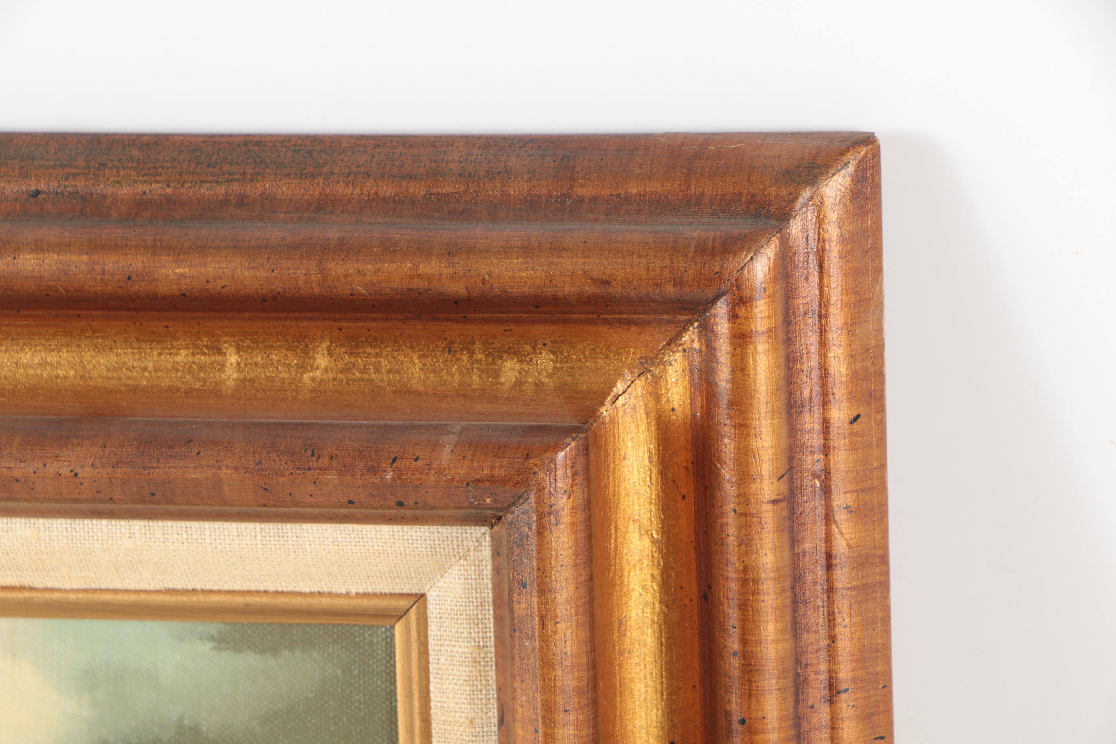 S. Hopkins Oil Painting