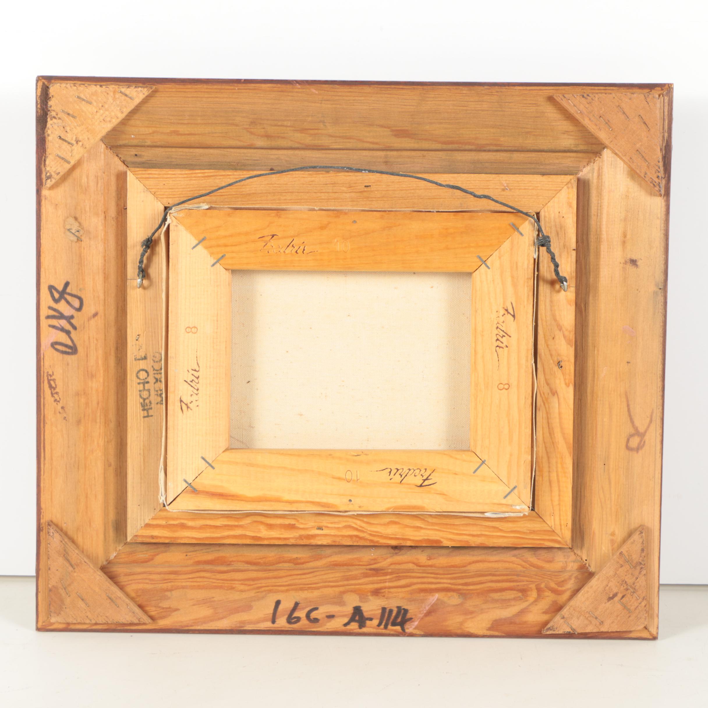 S. Hopkins Oil Painting