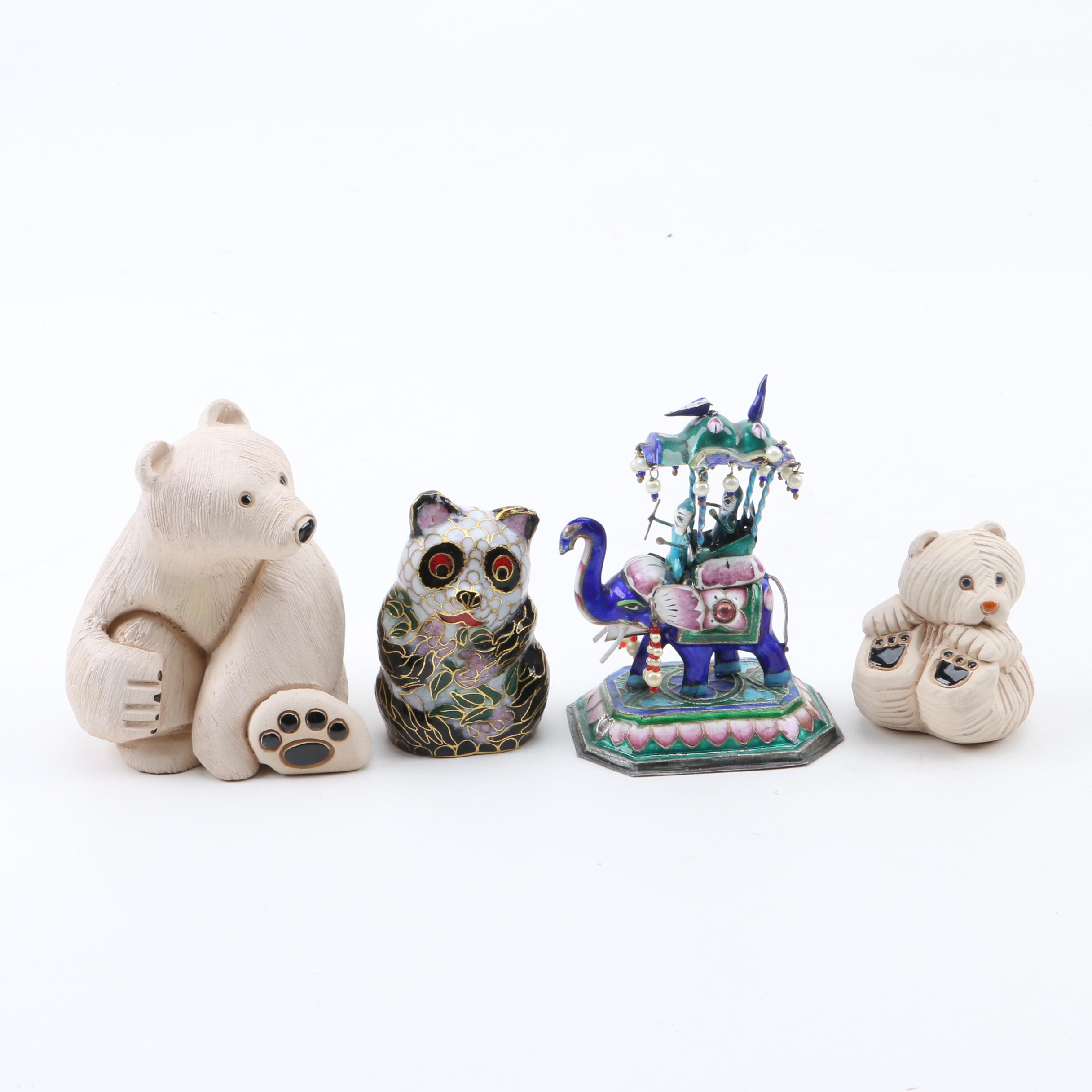 Ceramic and Porcelain Animal Figurines