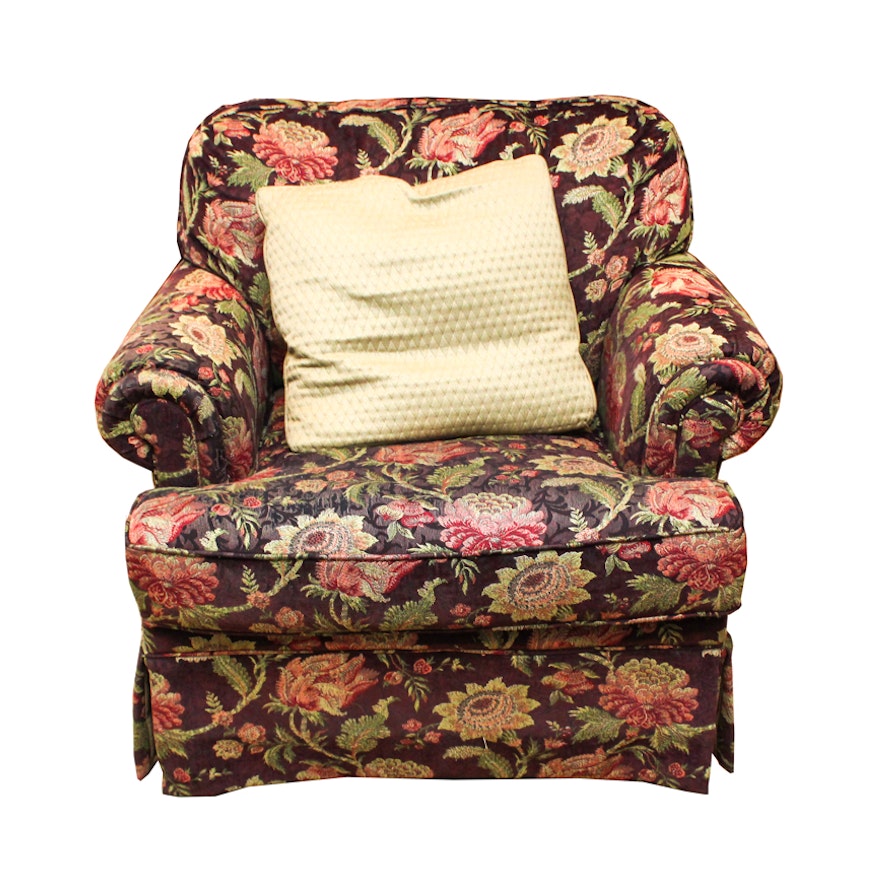 Flexsteel Floral Upholstered Armchair