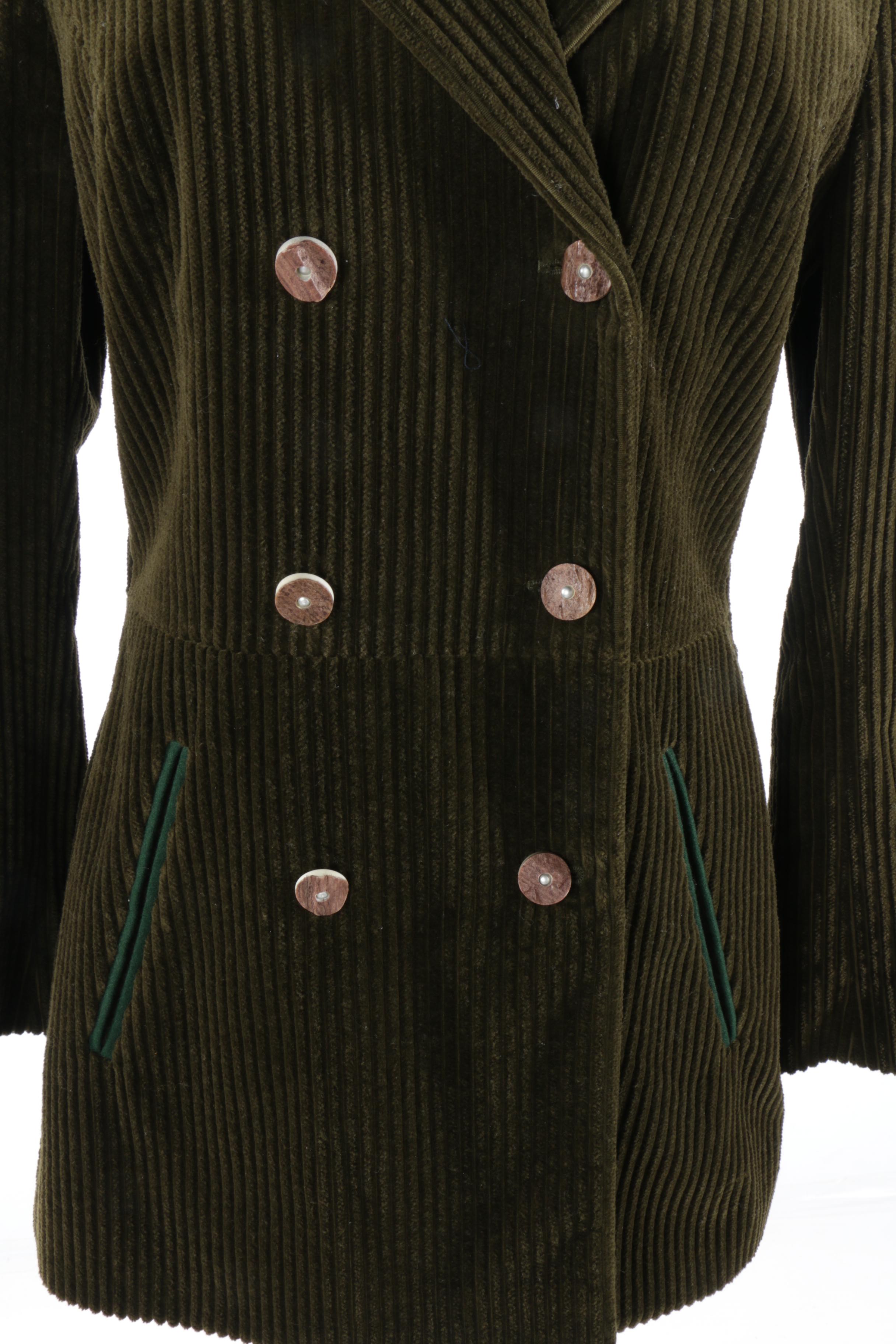 Women's Vintage Country Classics Susanne Von Dörnberg Corduroy Jacket