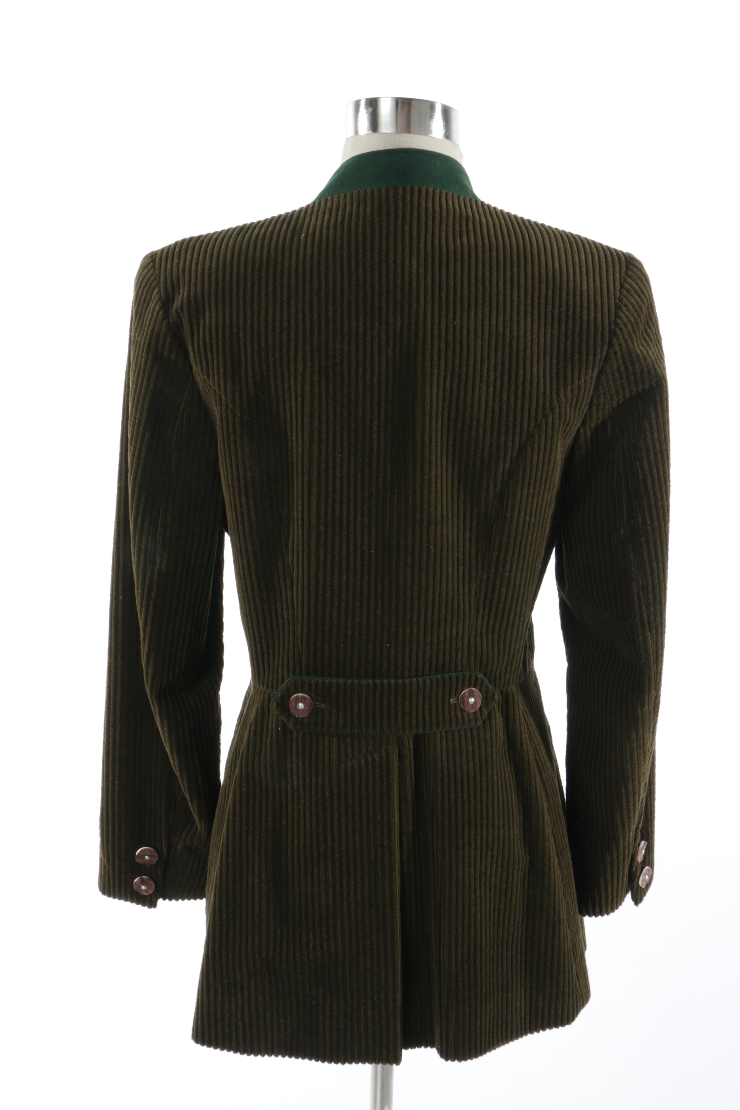 Women's Vintage Country Classics Susanne Von Dörnberg Corduroy Jacket