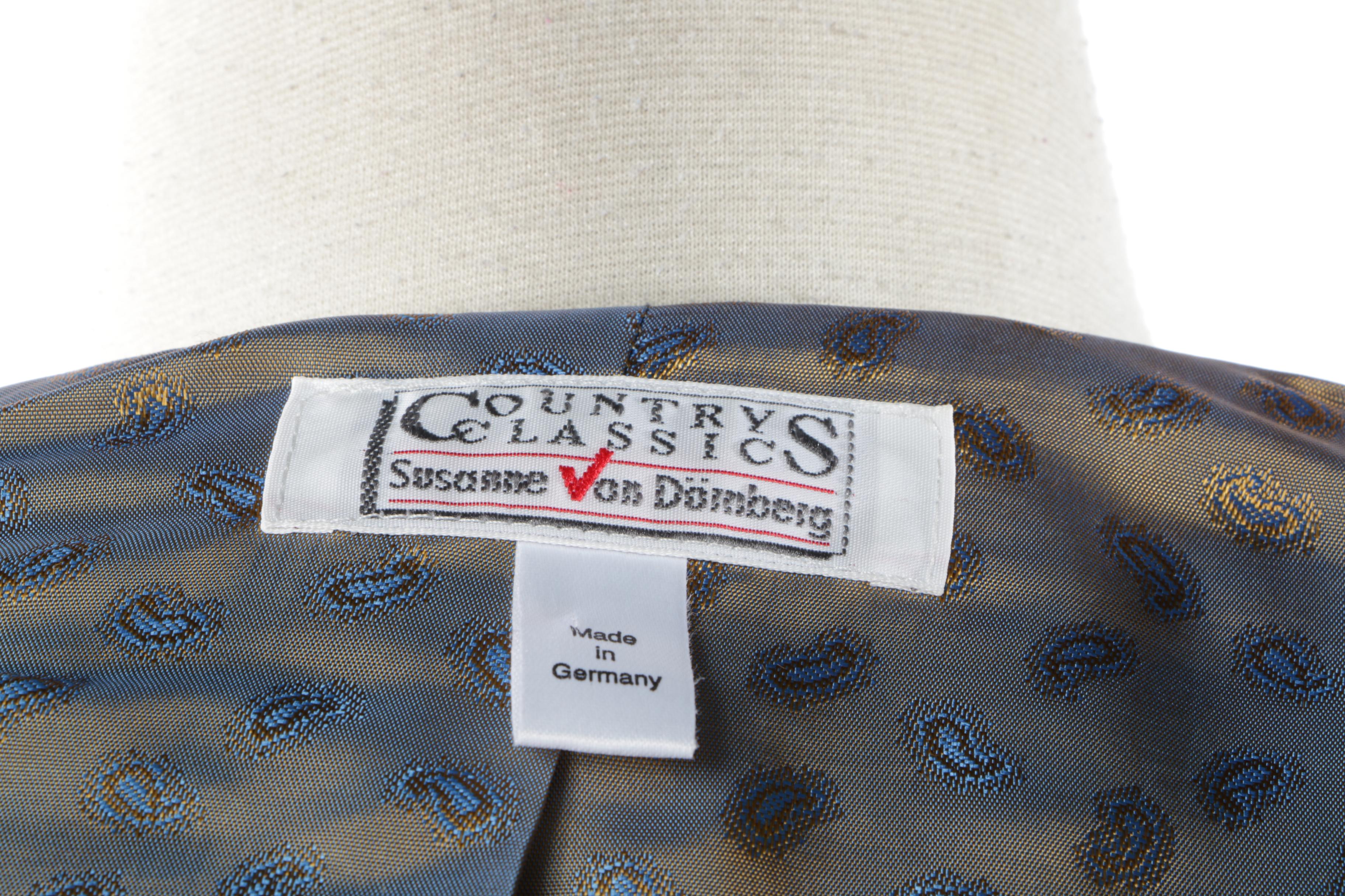 Women's Vintage Country Classics Susanne Von Dörnberg Corduroy Jacket