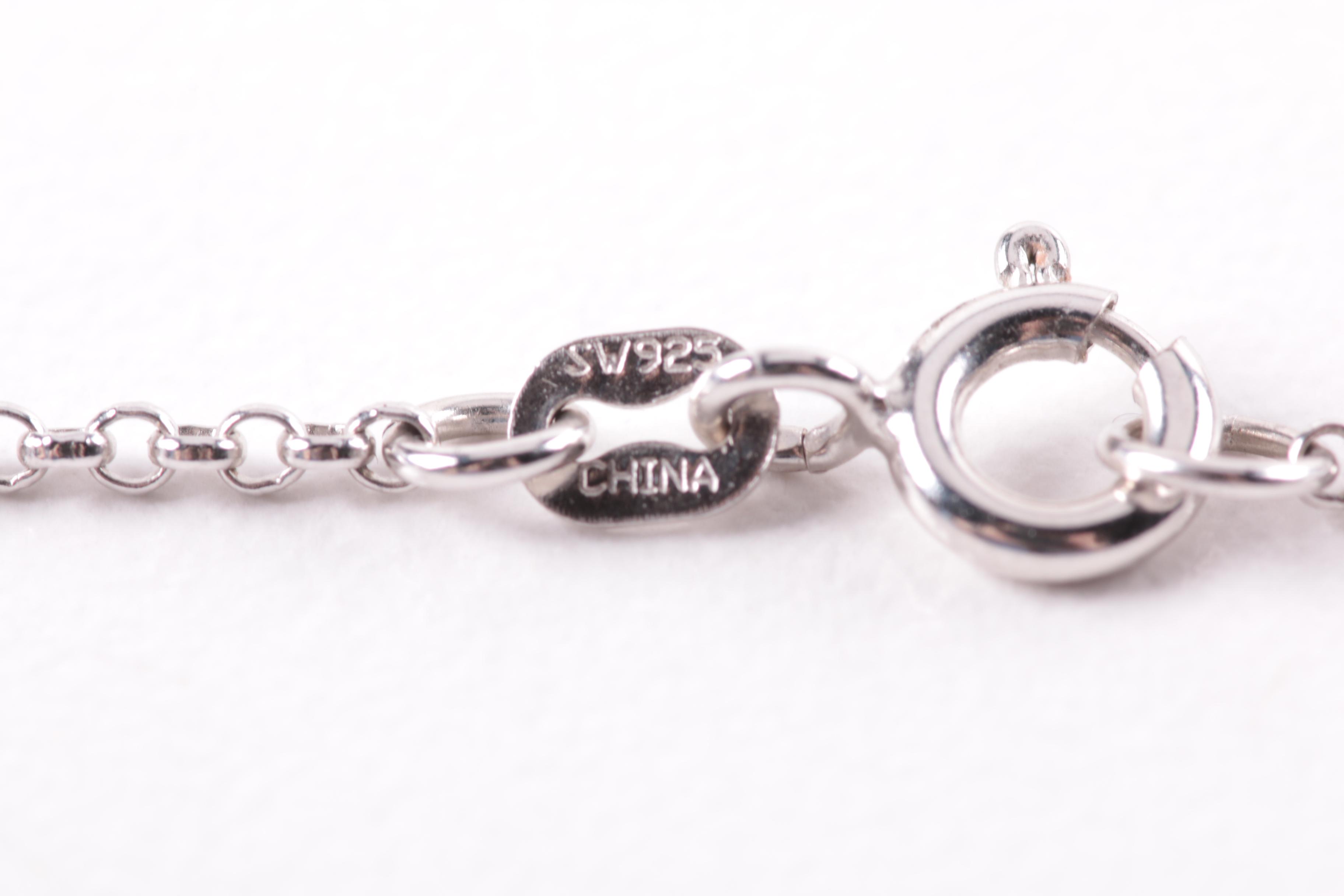 Sterling Silver, Gold and Silver Tone Foilback, Glass and Enamel Jewlery