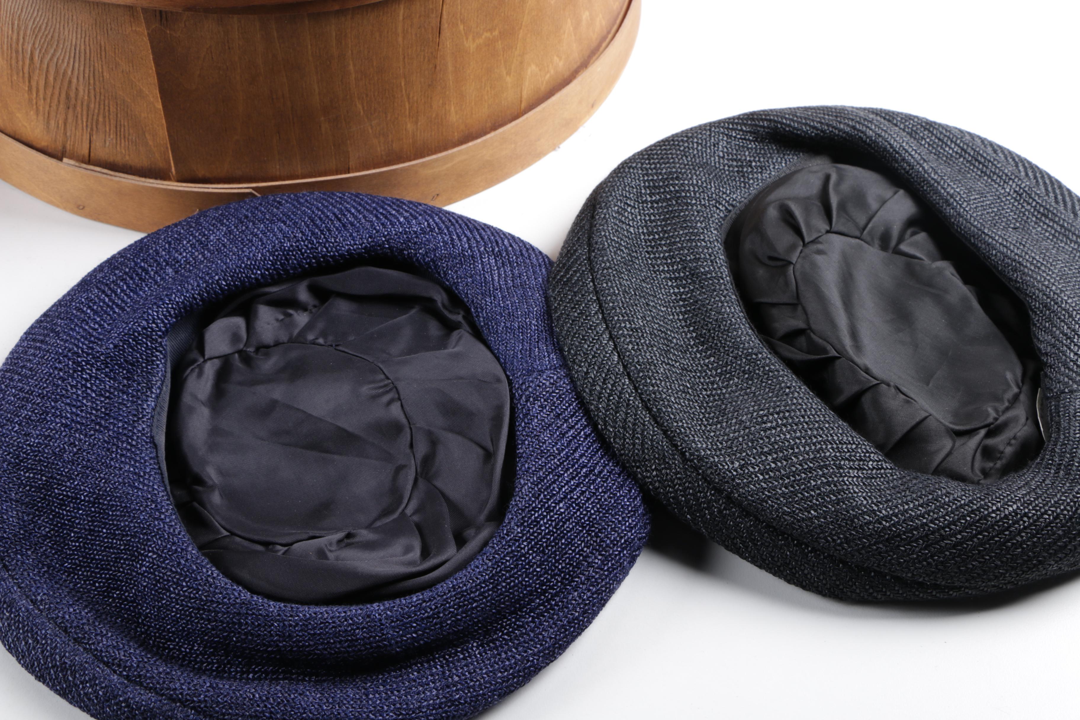 Hat Assortment Including Kangol and Sondra Redmon