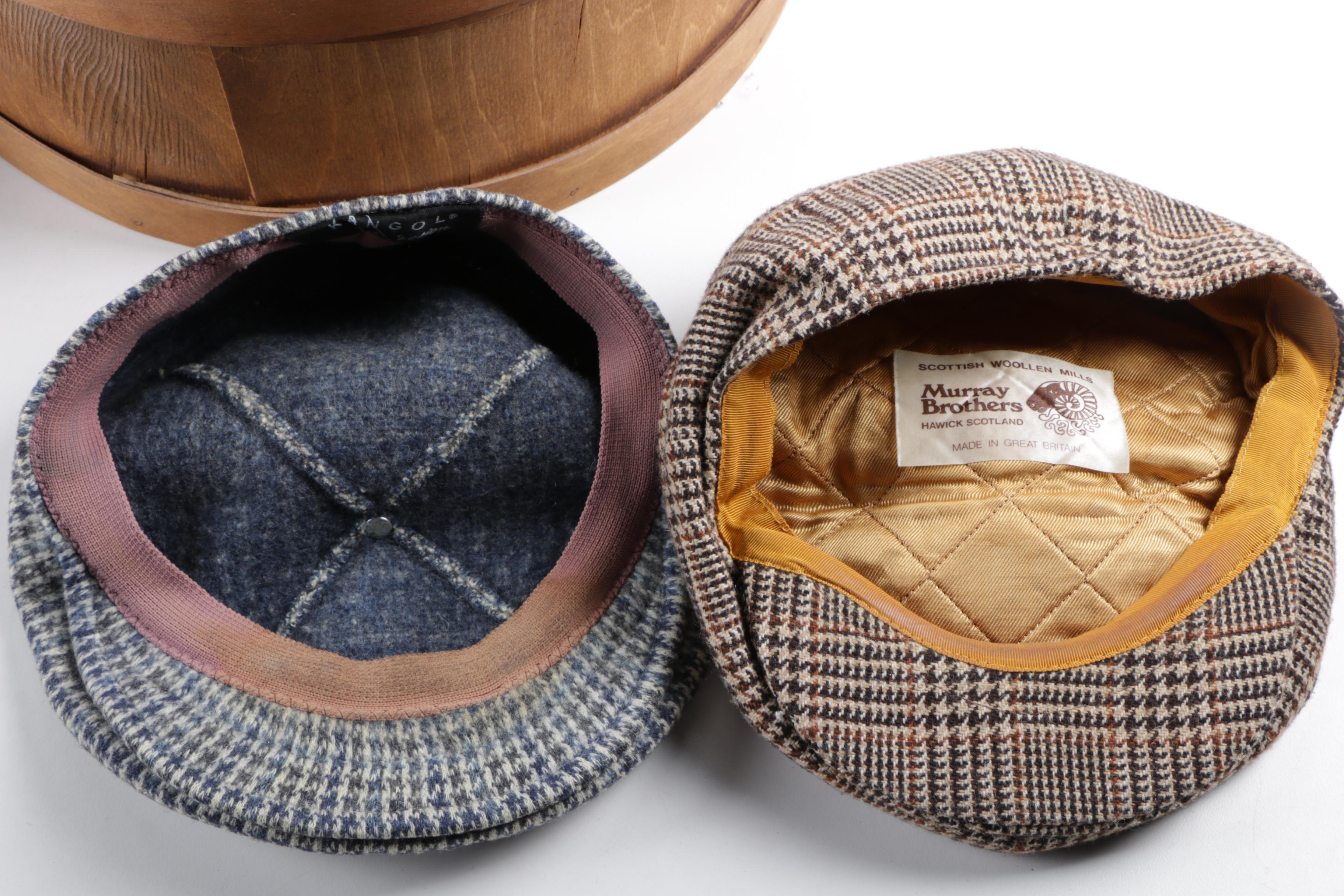 Hat Assortment Including Kangol and Sondra Redmon