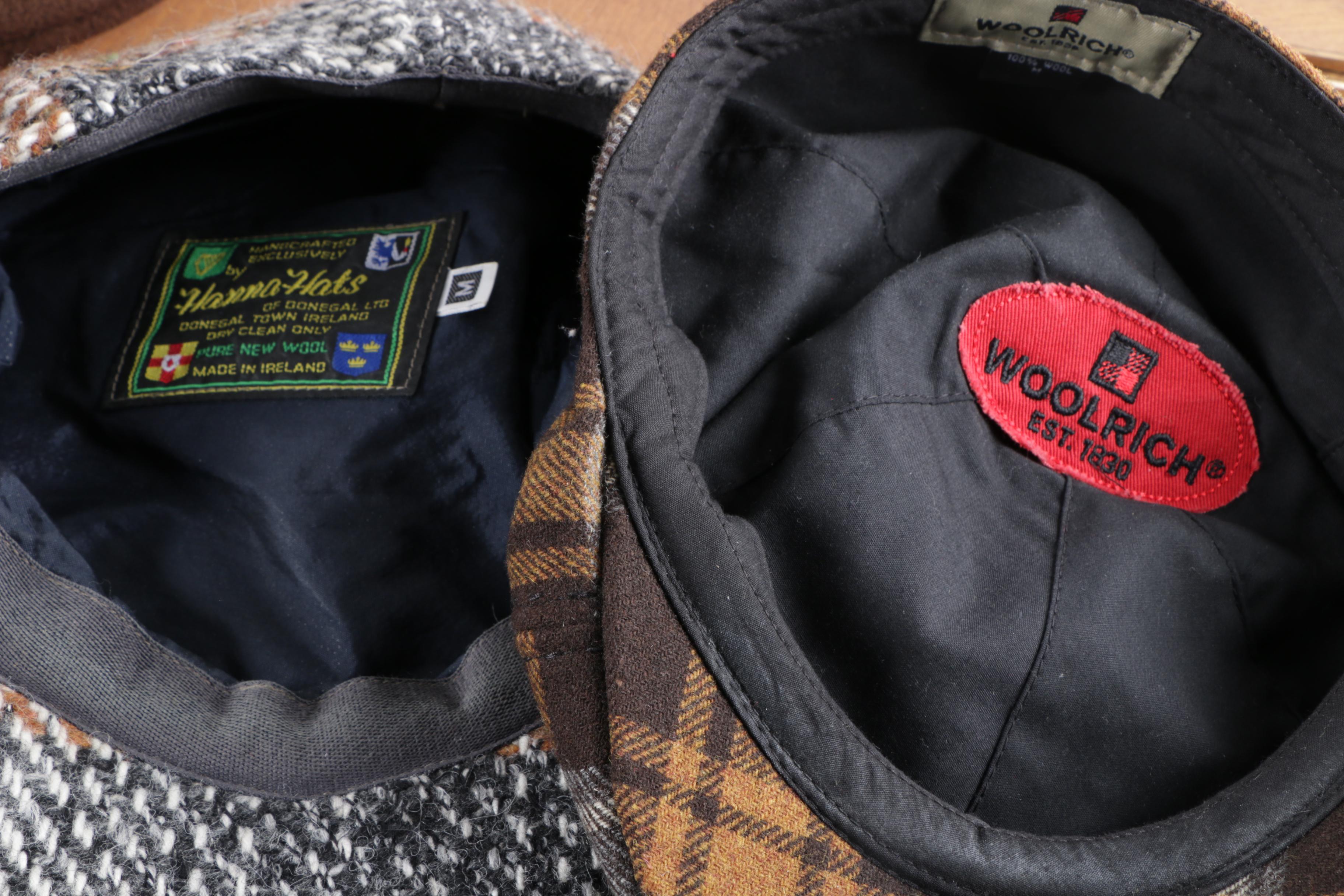 Hat Assortment Including Kangol and Sondra Redmon