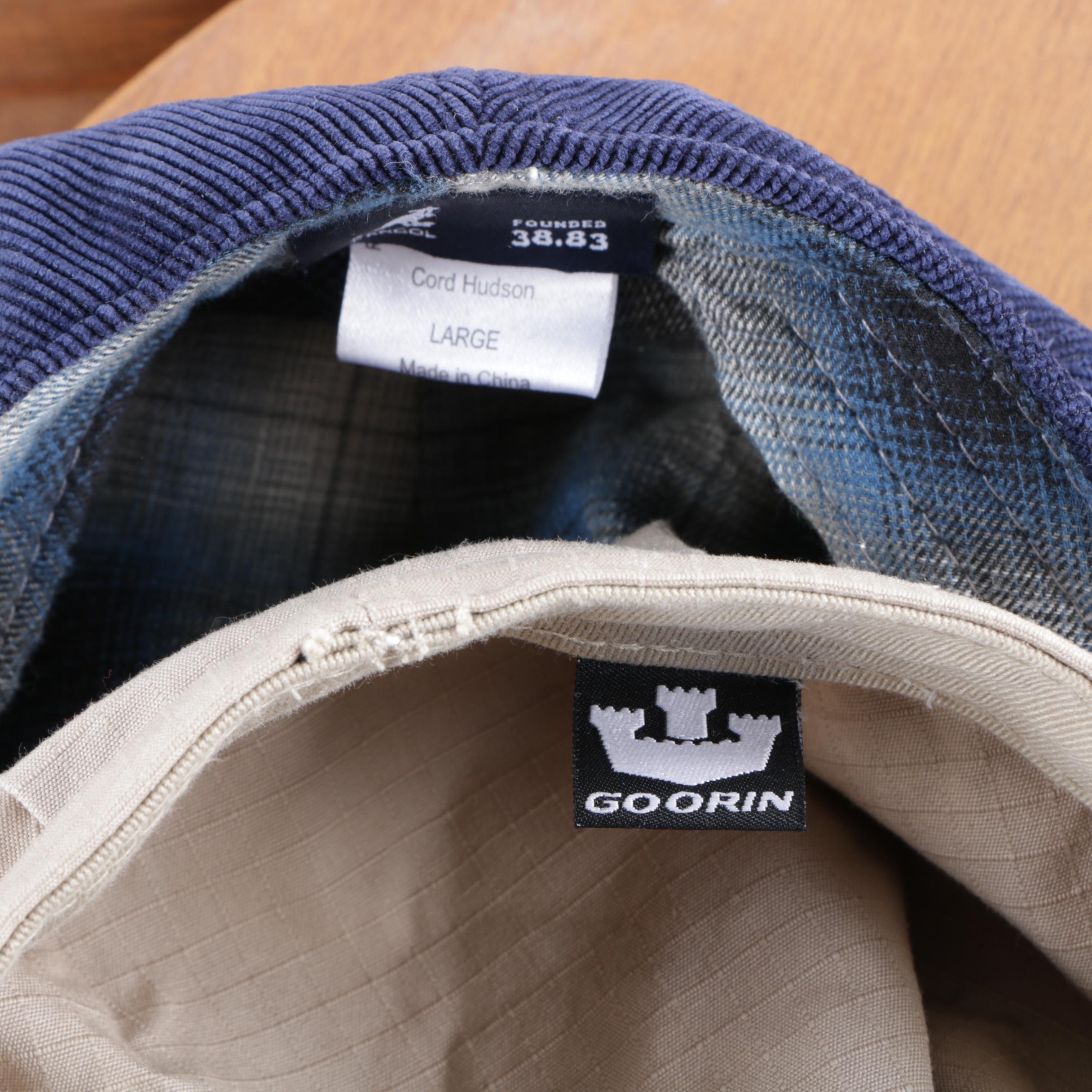 Hat Assortment Including Kangol and Sondra Redmon