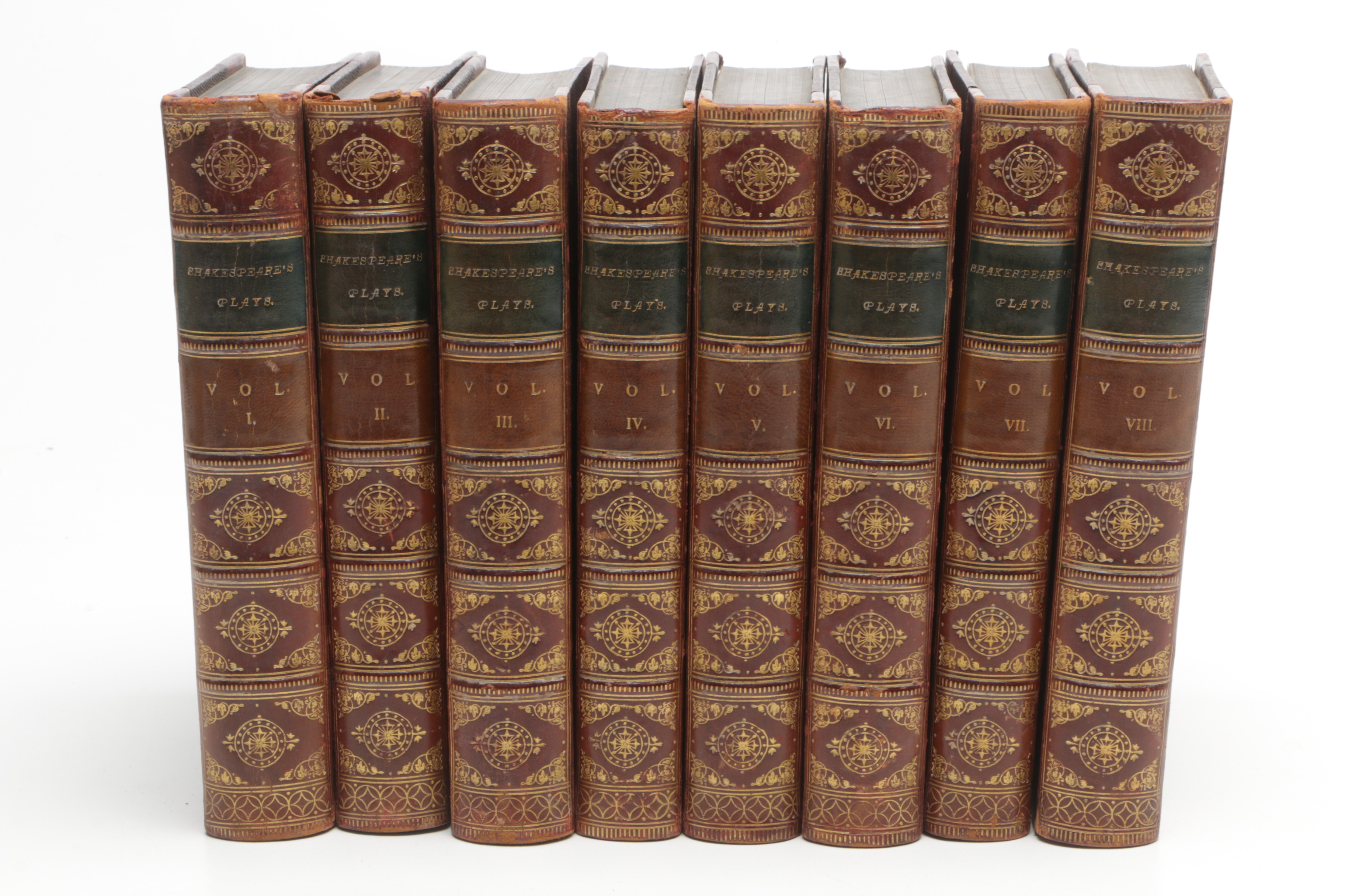 1883 Eight-Volume "Dramatic Works of Shakespeare"
