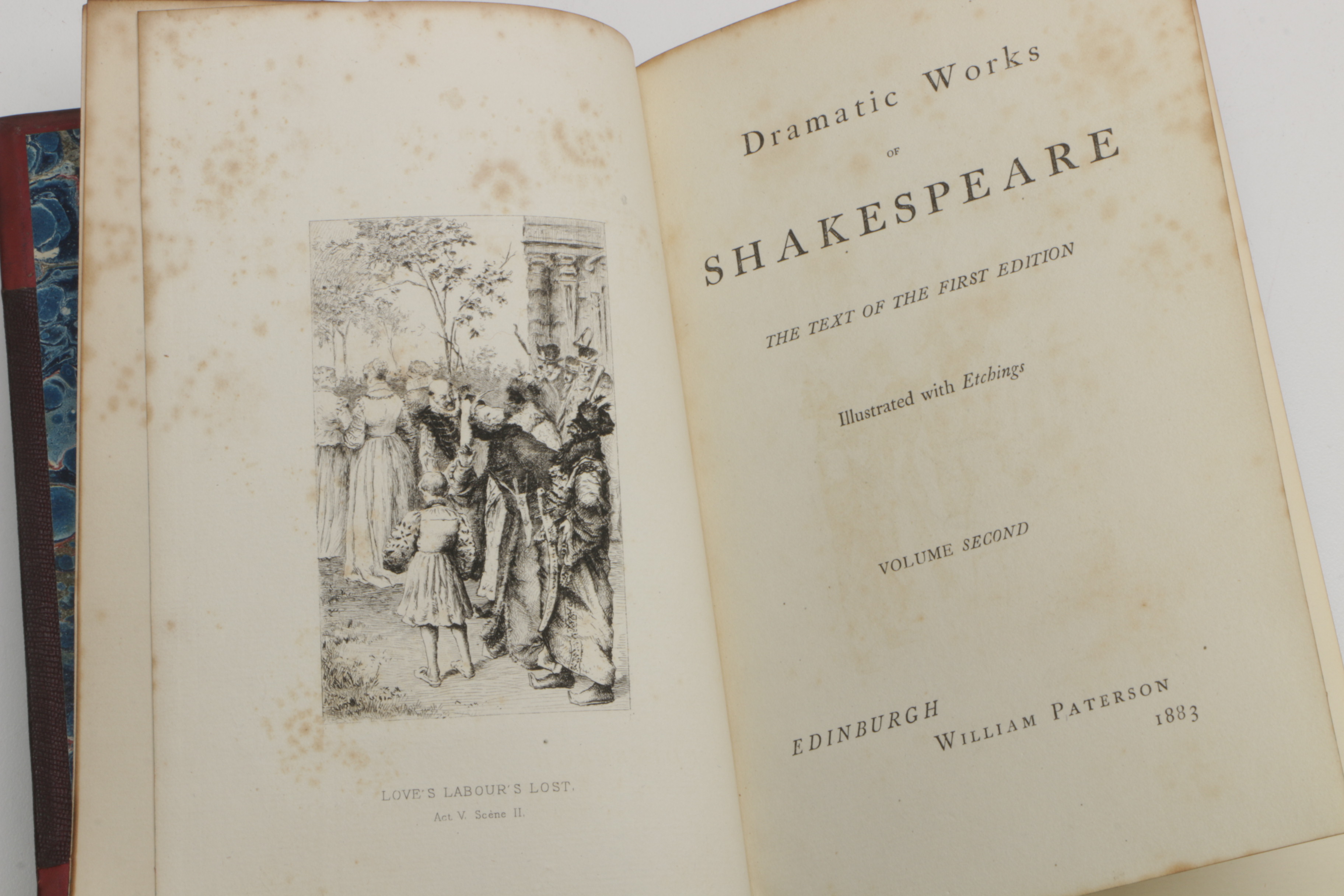 1883 Eight-Volume "Dramatic Works of Shakespeare"