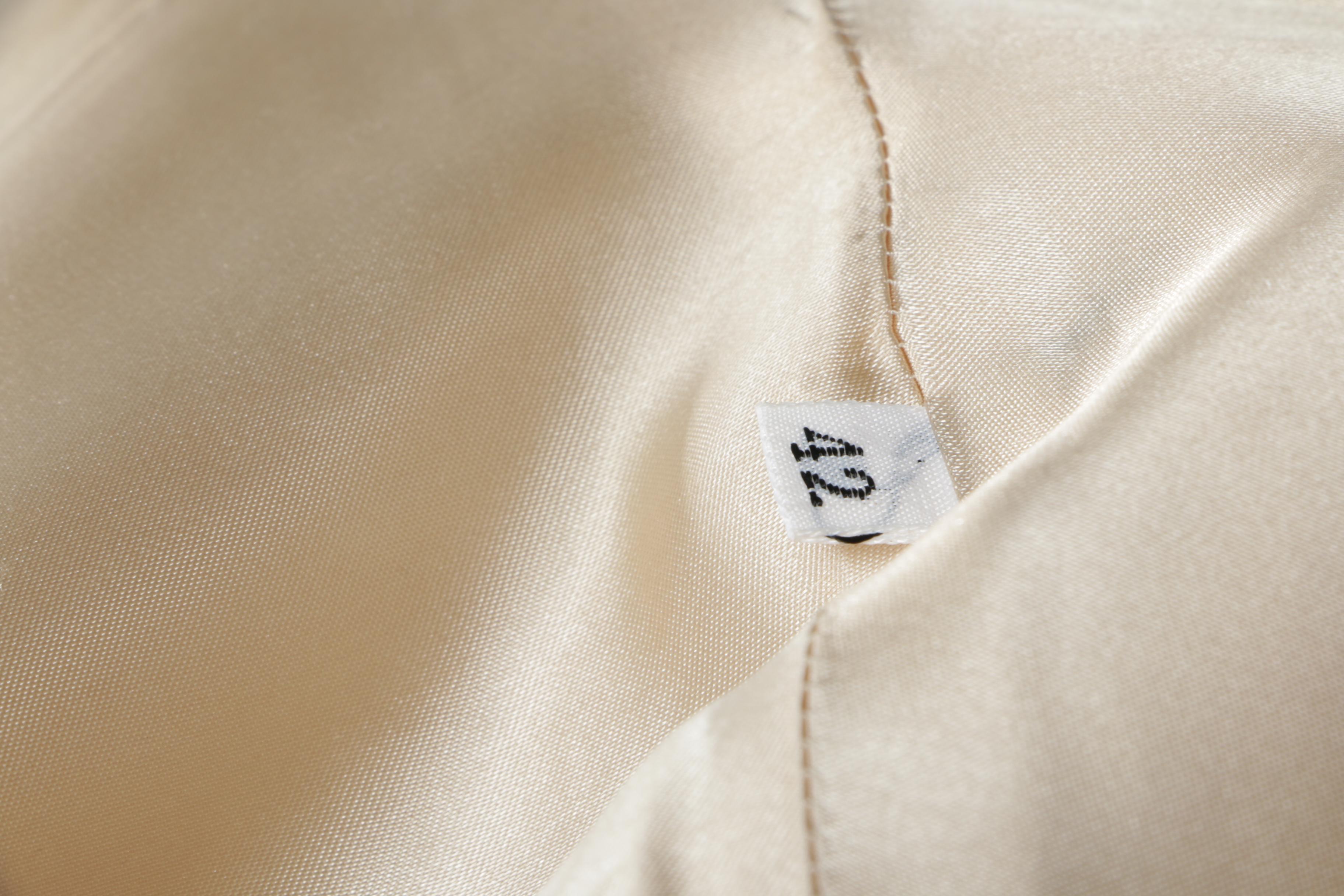 Prada Golden Silk Brocade Belted Coat from the 1992 Fall/Winter Collection