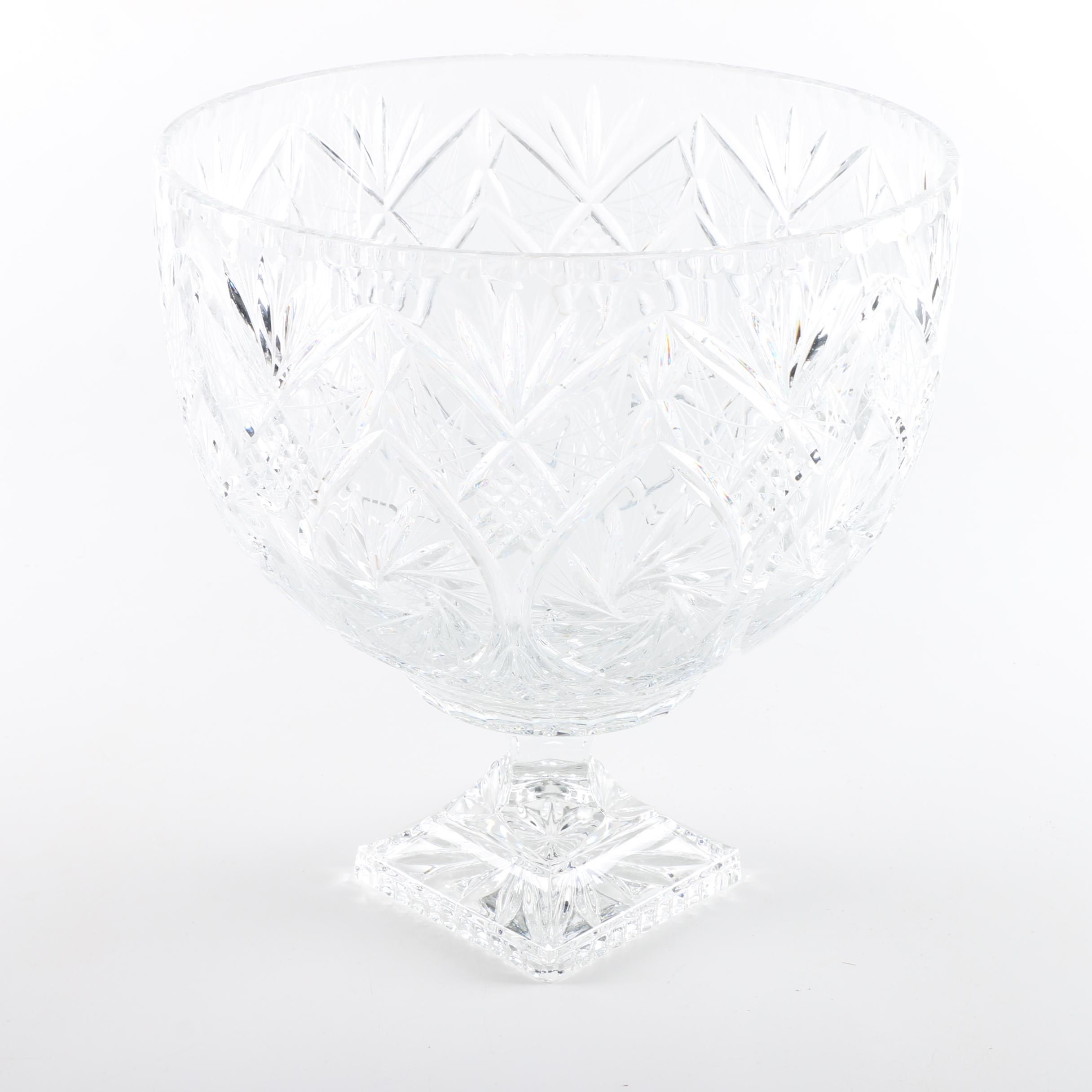 Crystal Footed Bowl