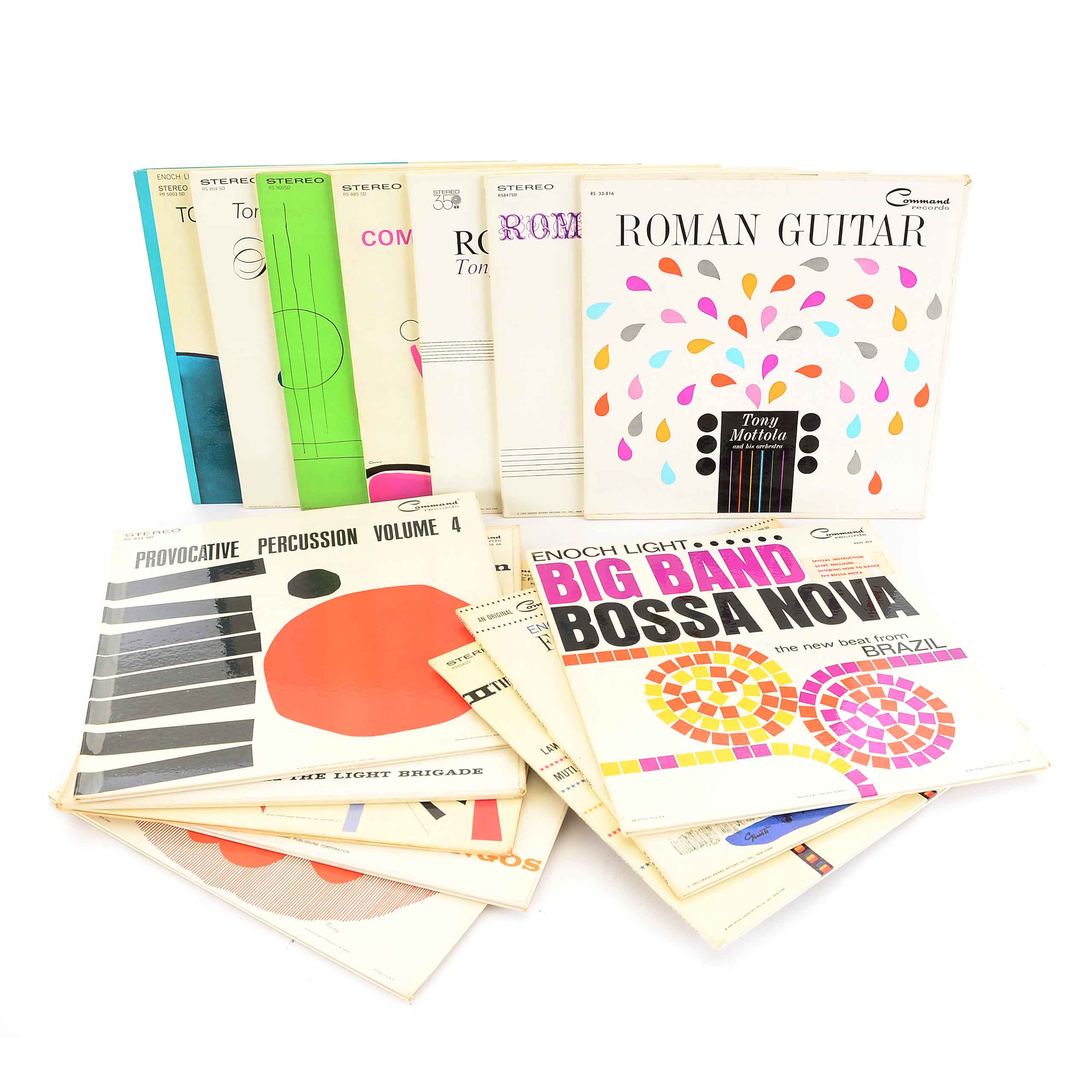 Group of Command Records Vinyl LPs