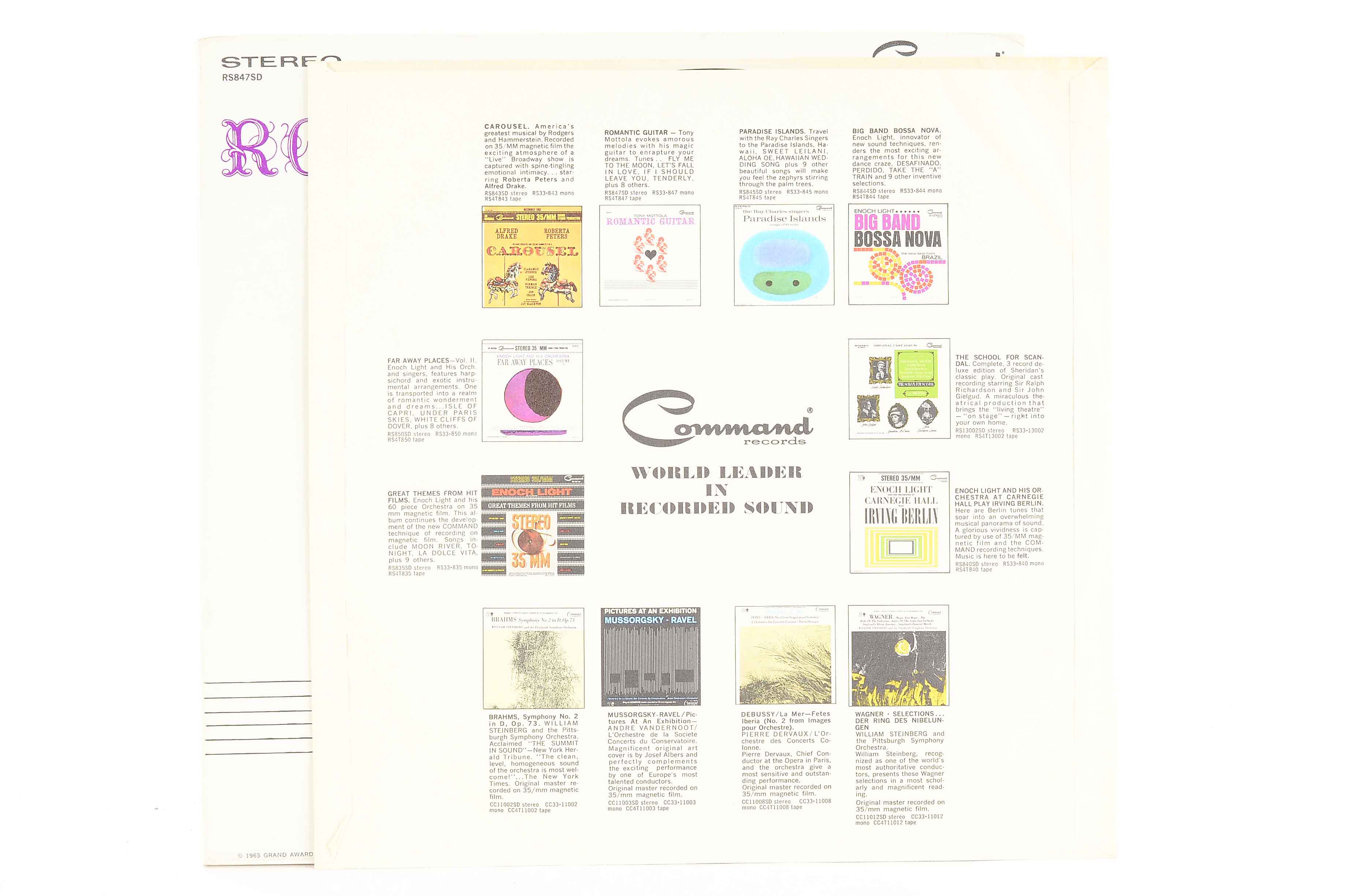 Group of Command Records Vinyl LPs