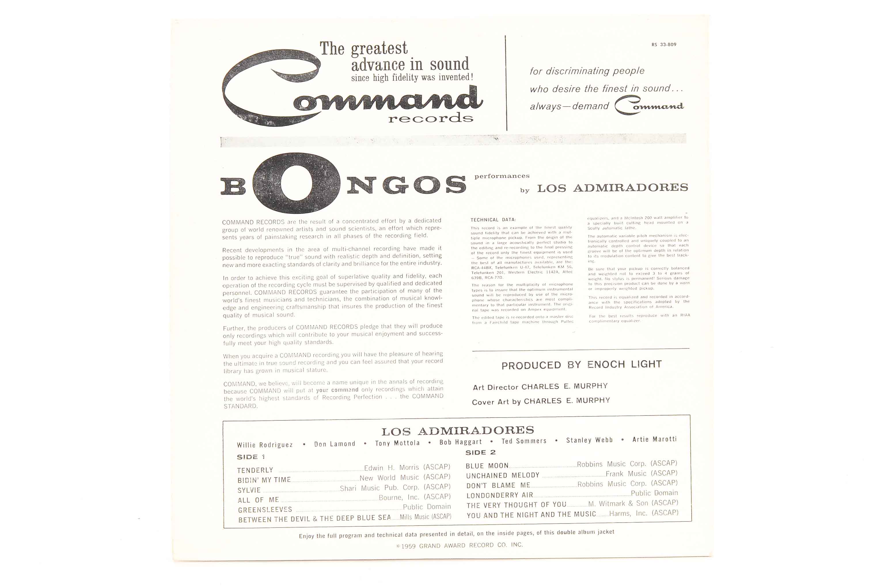 Group of Command Records Vinyl LPs