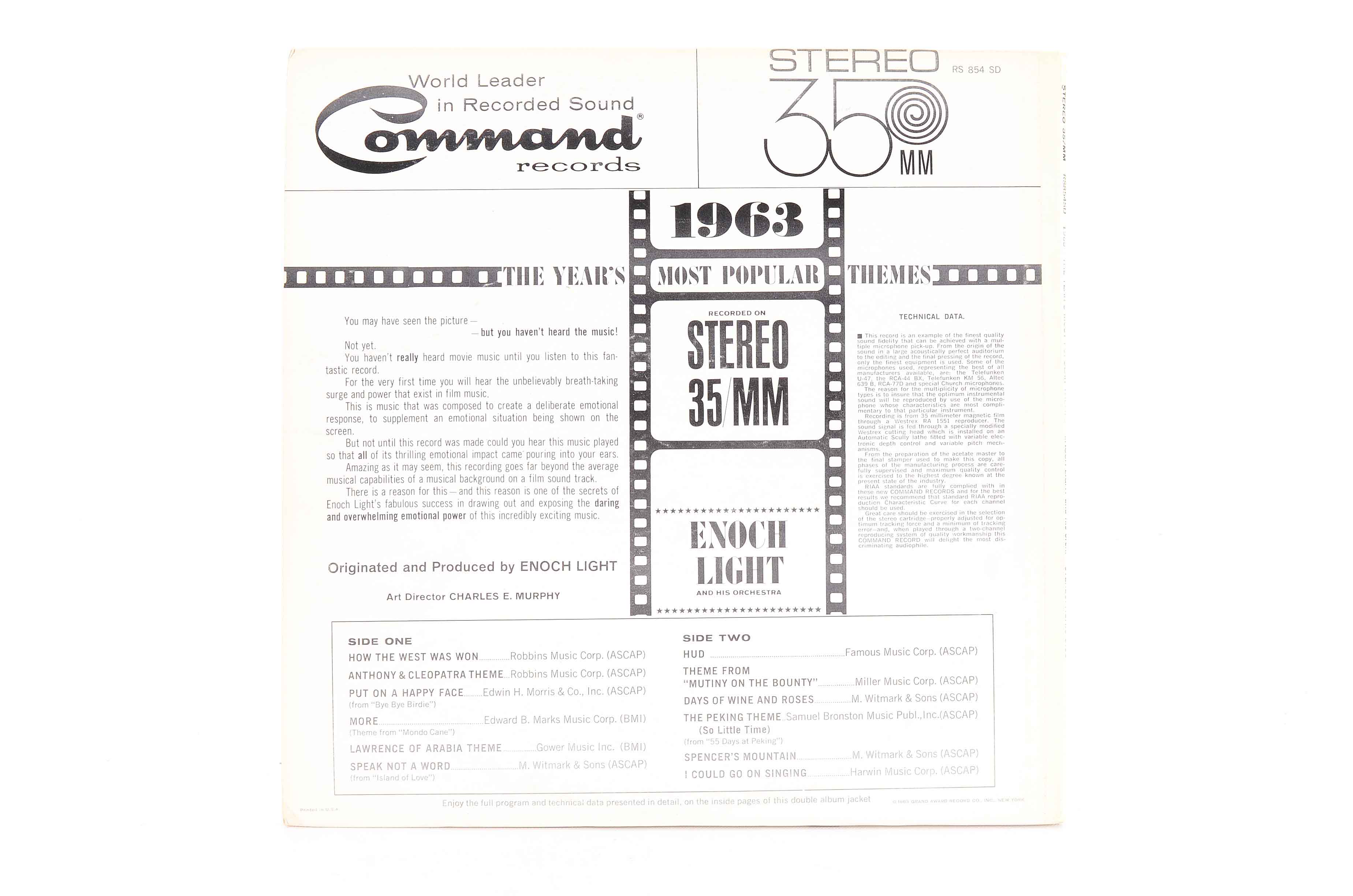 Group of Command Records Vinyl LPs