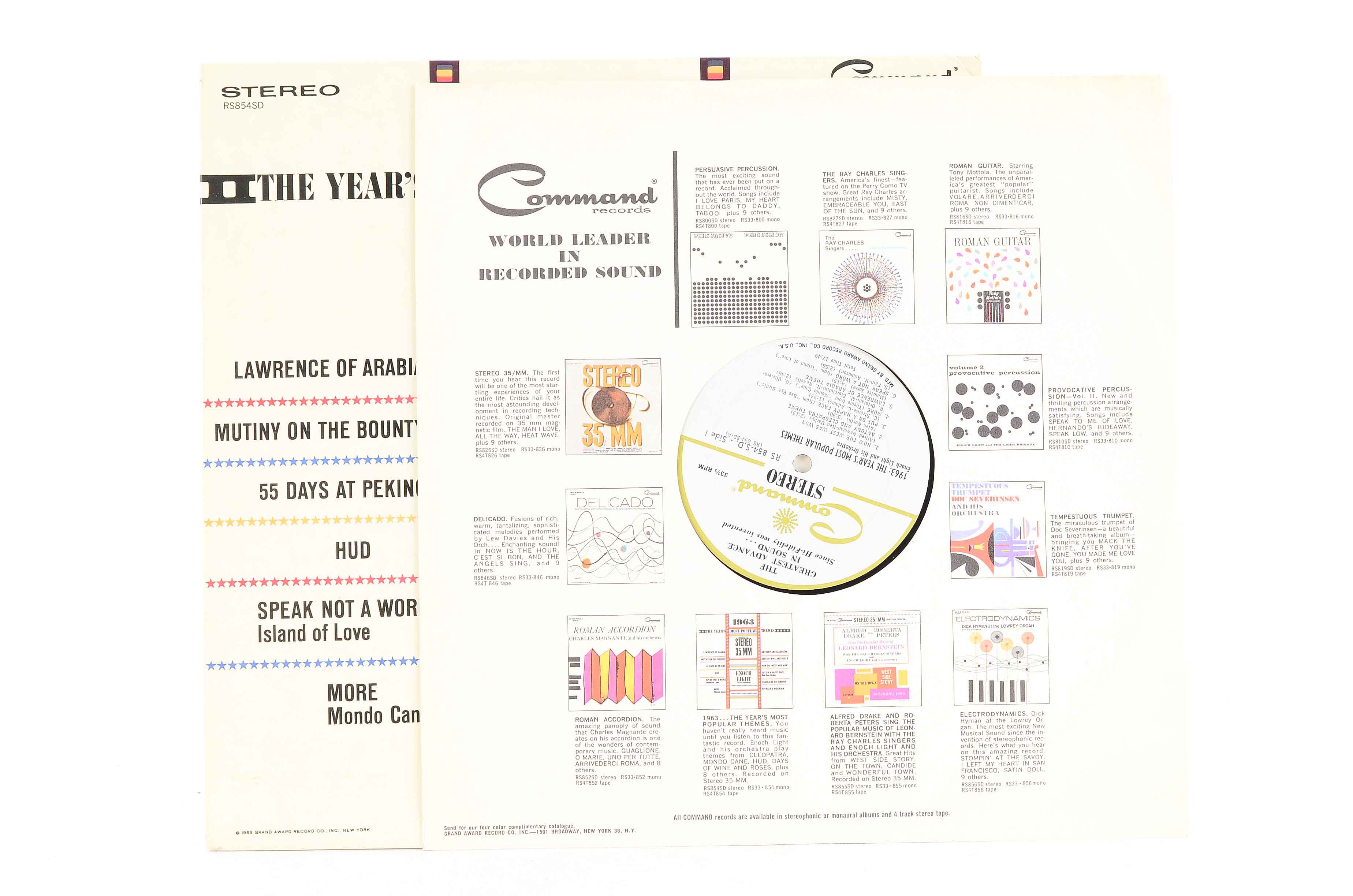 Group of Command Records Vinyl LPs