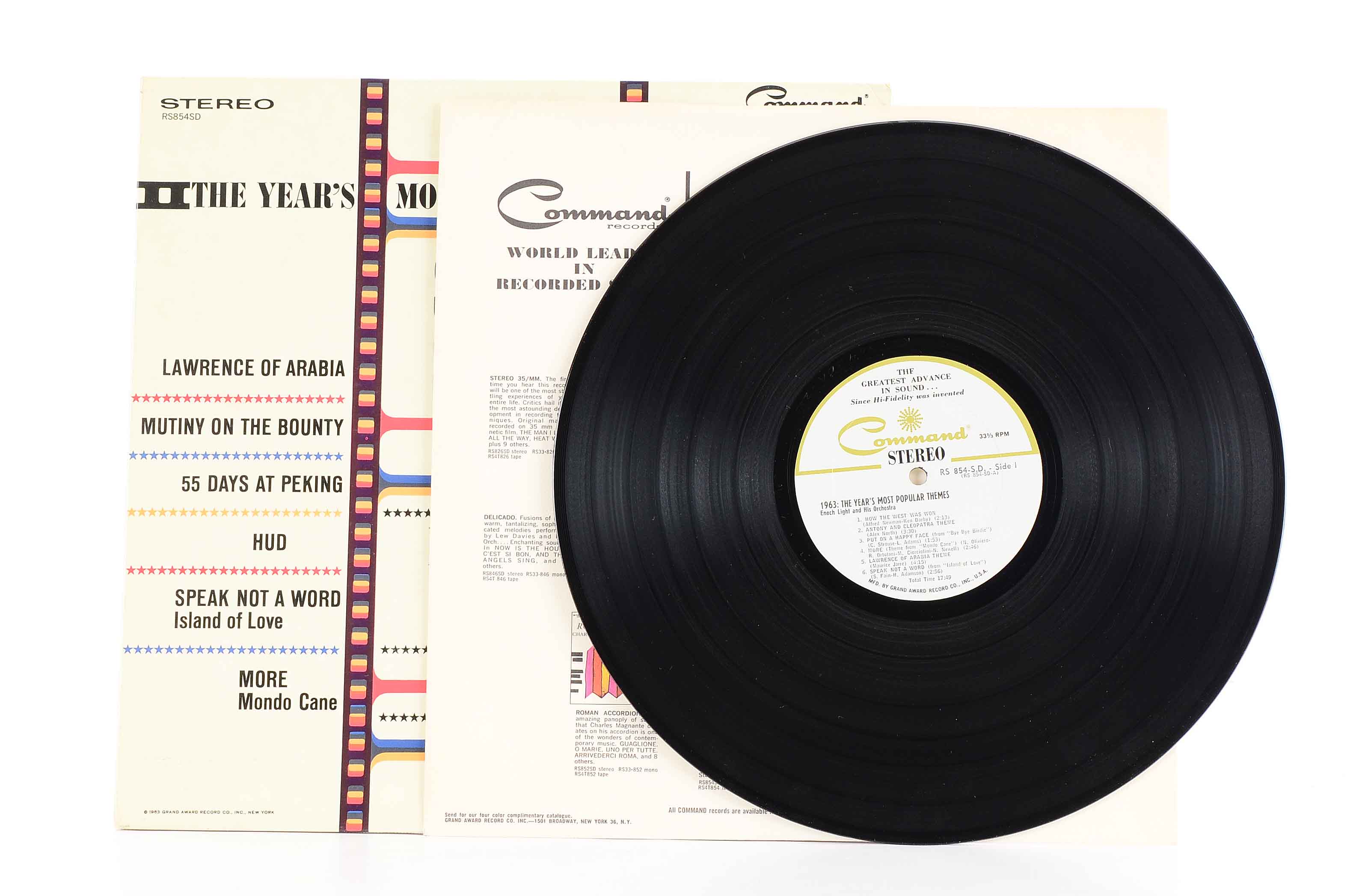 Group of Command Records Vinyl LPs