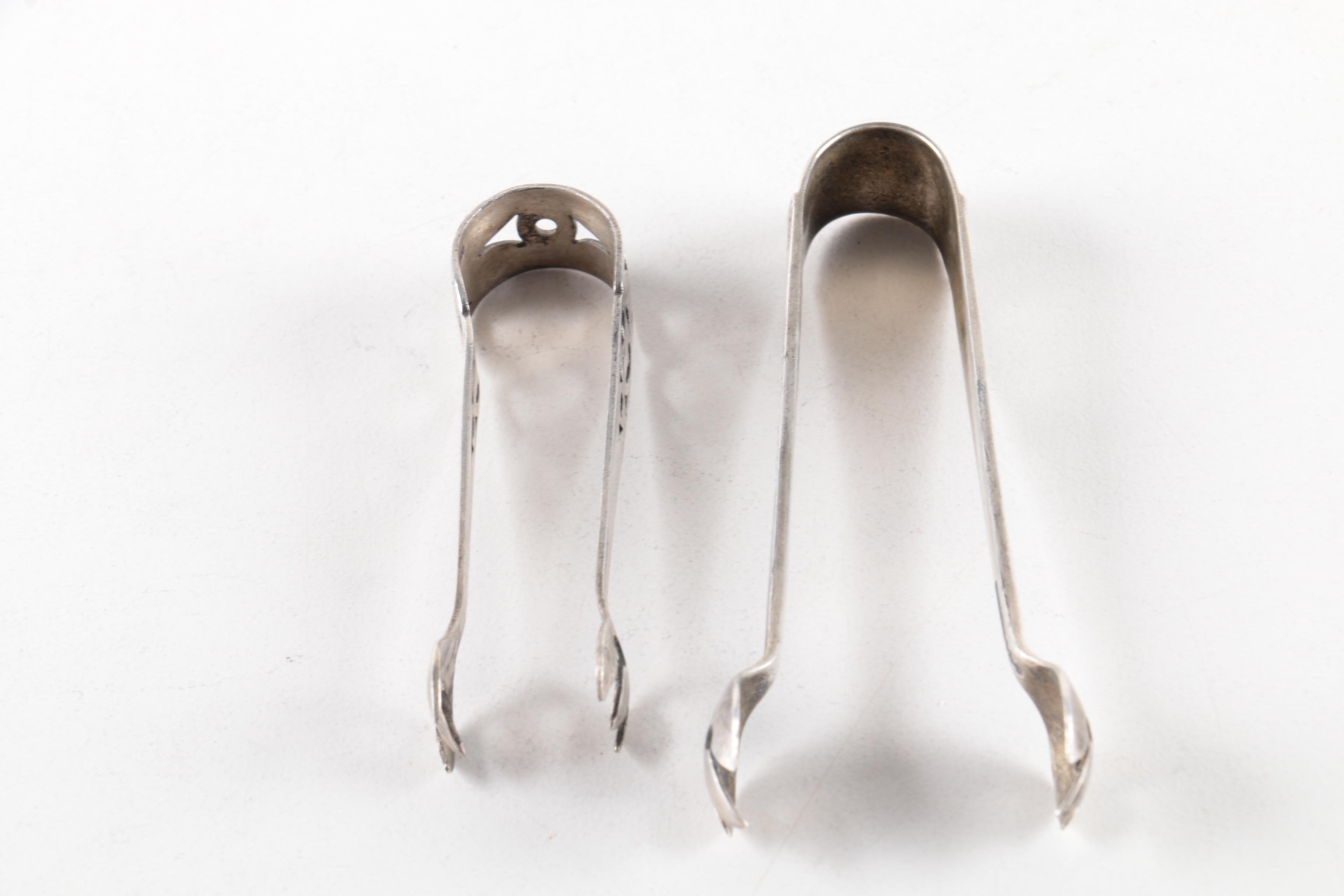 Tiffany & Co "Windham" Sterling Knife and Assorted Coin and Sterling Flatware