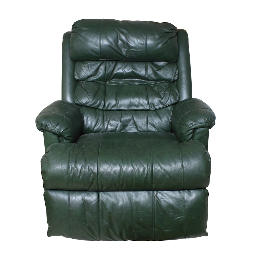 Green Leather Recliner