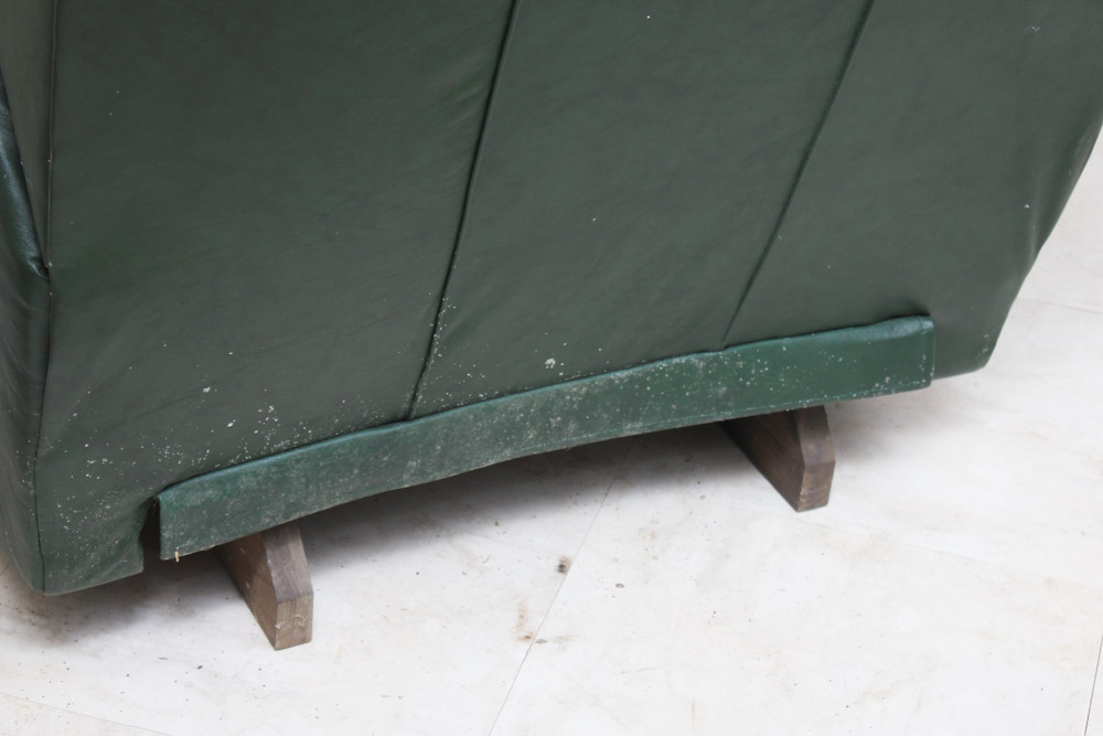 Green Leather Recliner