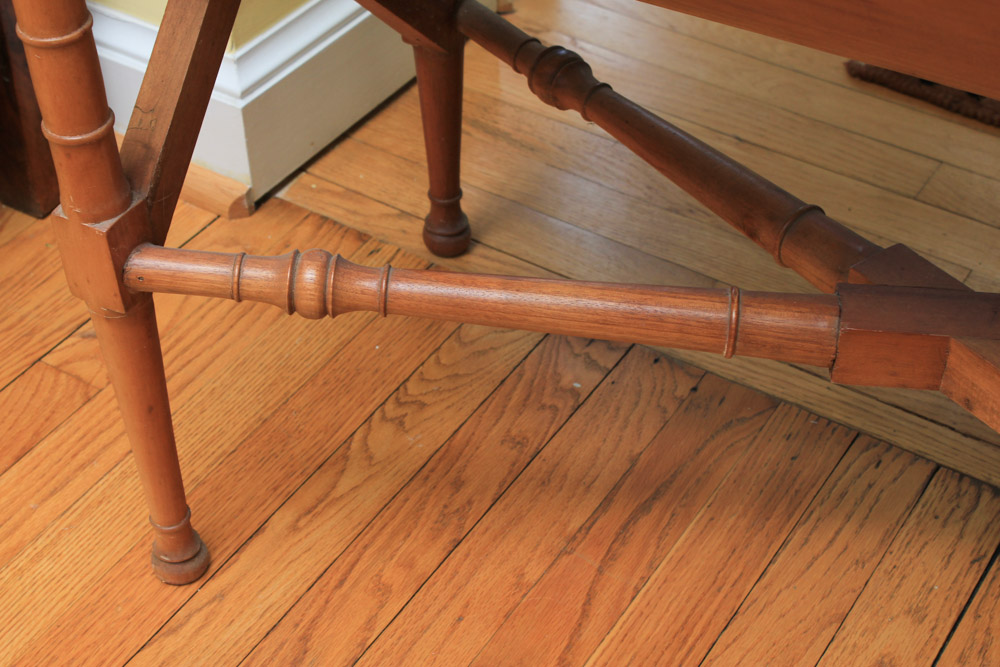 Vintage Wooden Book Rack