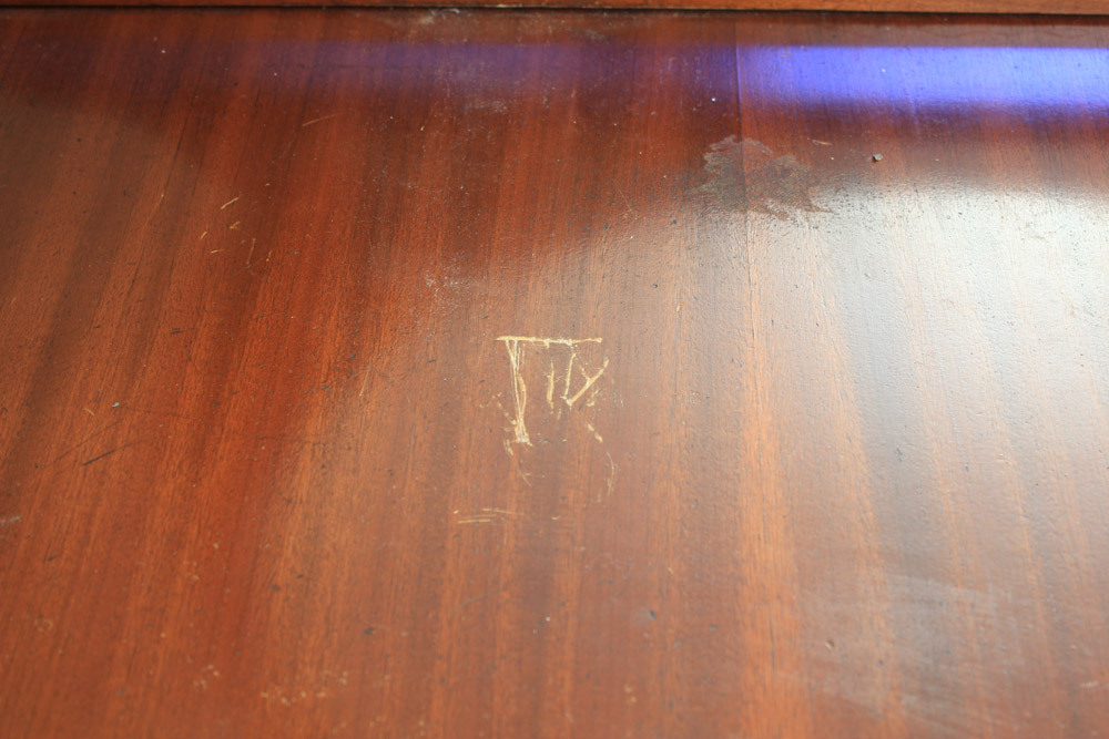 Vintage Art Deco Dresser with Mirror