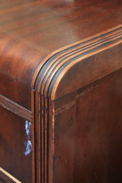 Vintage Art Deco Dresser with Mirror