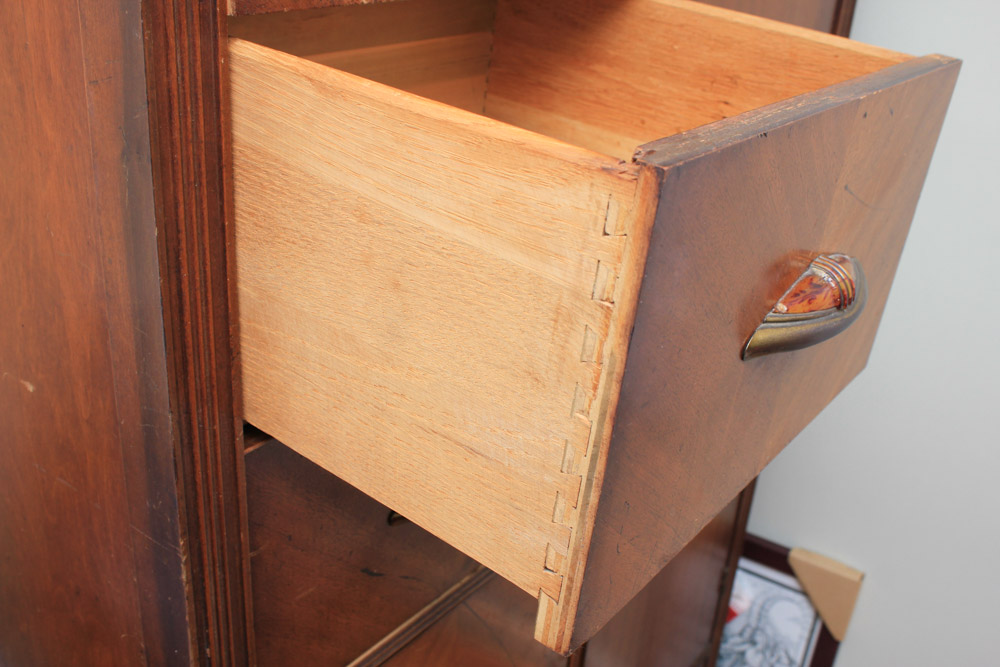 Vintage Art Deco Wardrobe