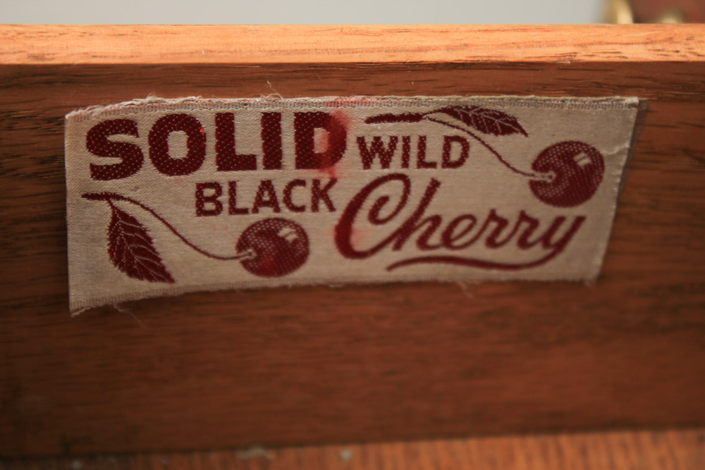 Vintage The Henkel-Harris Co. Cherry Nightstand