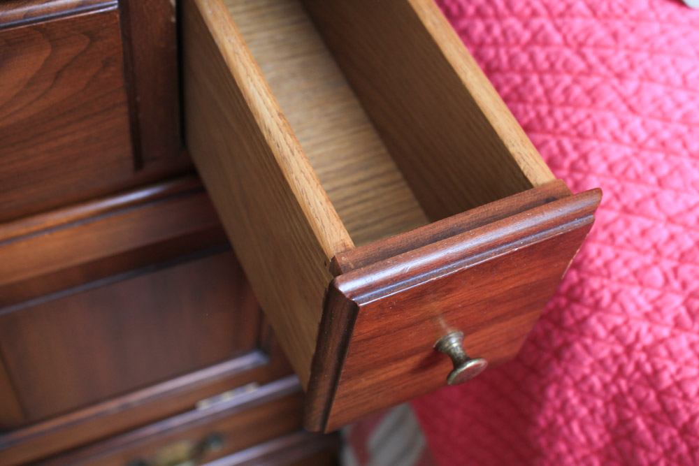 Vintage The Henkel-Harris Co. Cherry Nightstand