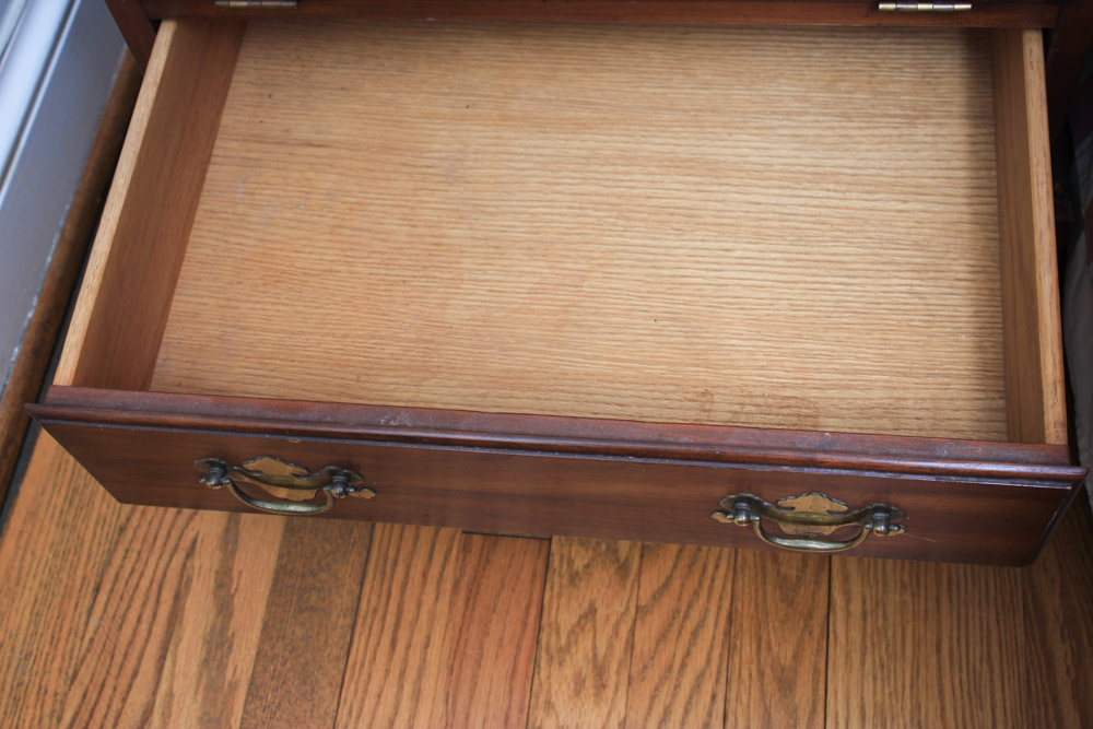 Vintage The Henkel-Harris Co. Cherry Nightstand