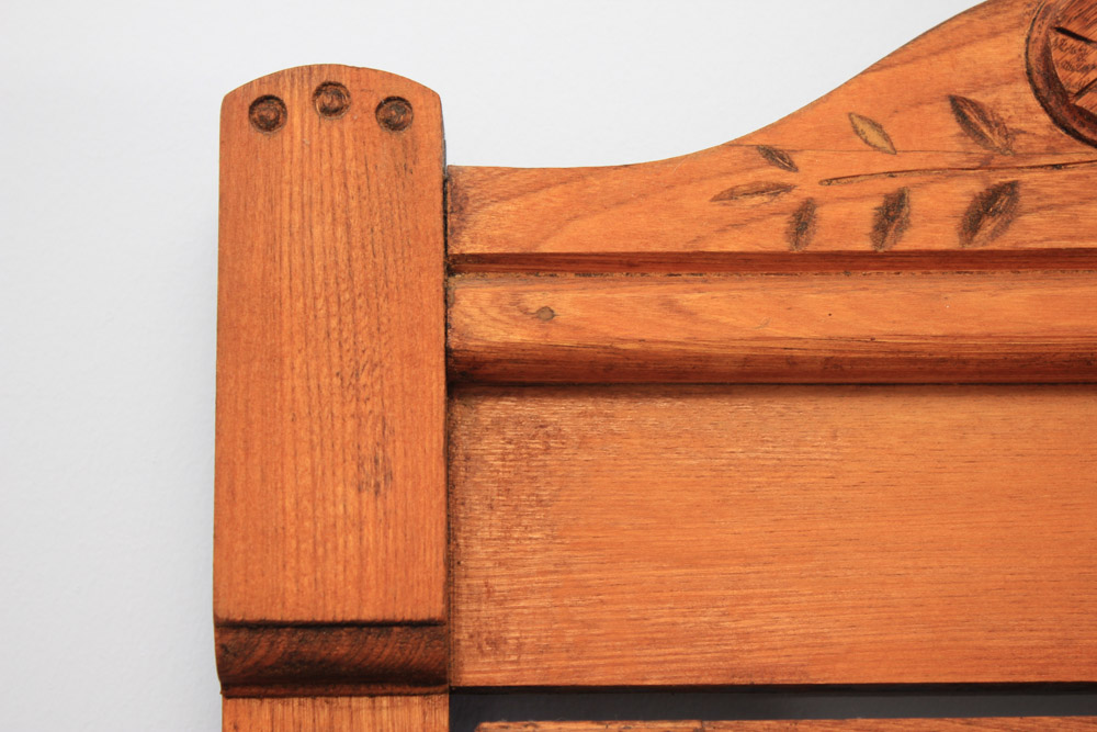 Vintage Chest of Drawers with Attached Mirror