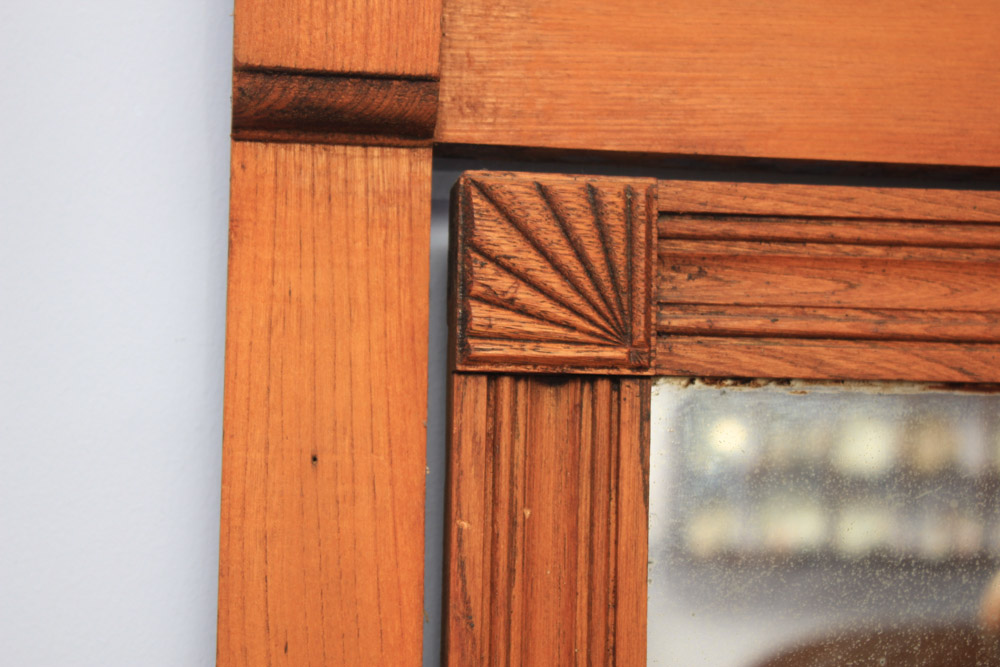 Vintage Chest of Drawers with Attached Mirror