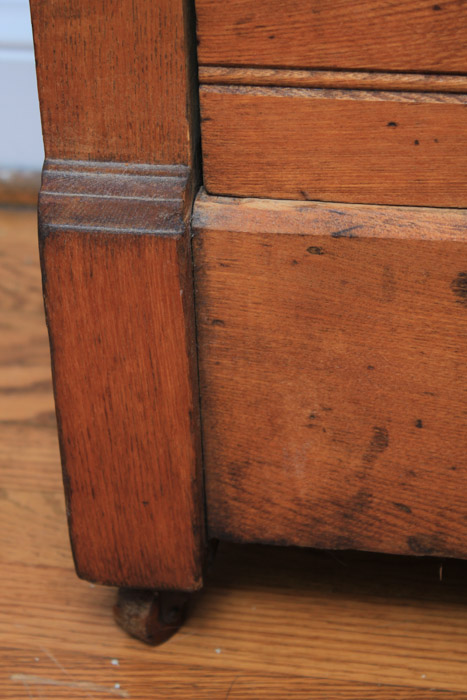 Vintage Chest of Drawers with Attached Mirror