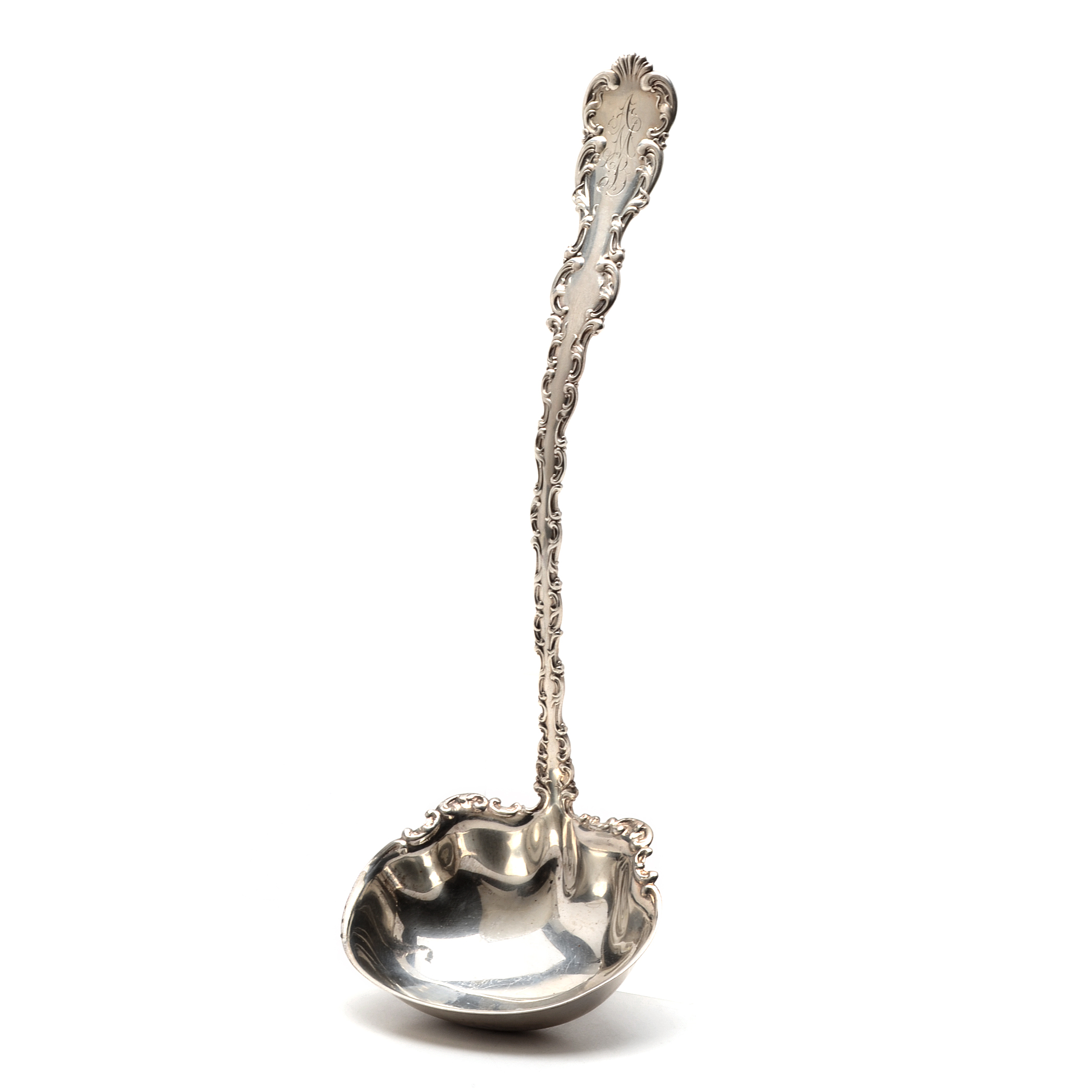 Vintage Whiting Manufacturing Co. "Louis XV" Sterling Silver Serving Ladle