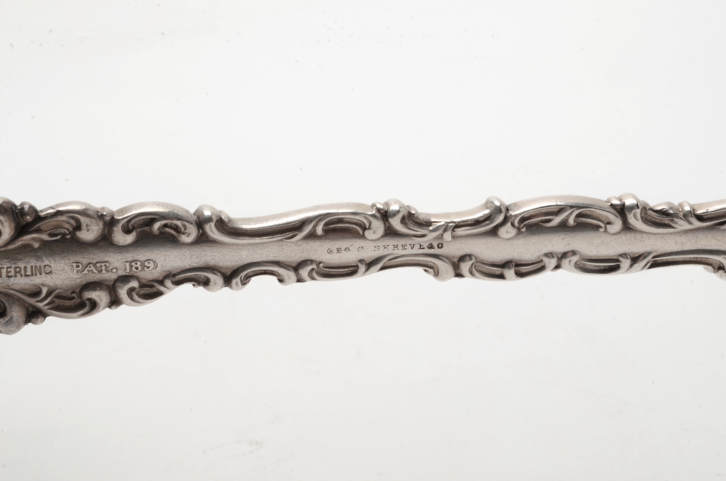 Vintage Whiting Manufacturing Co. "Louis XV" Sterling Silver Serving Ladle