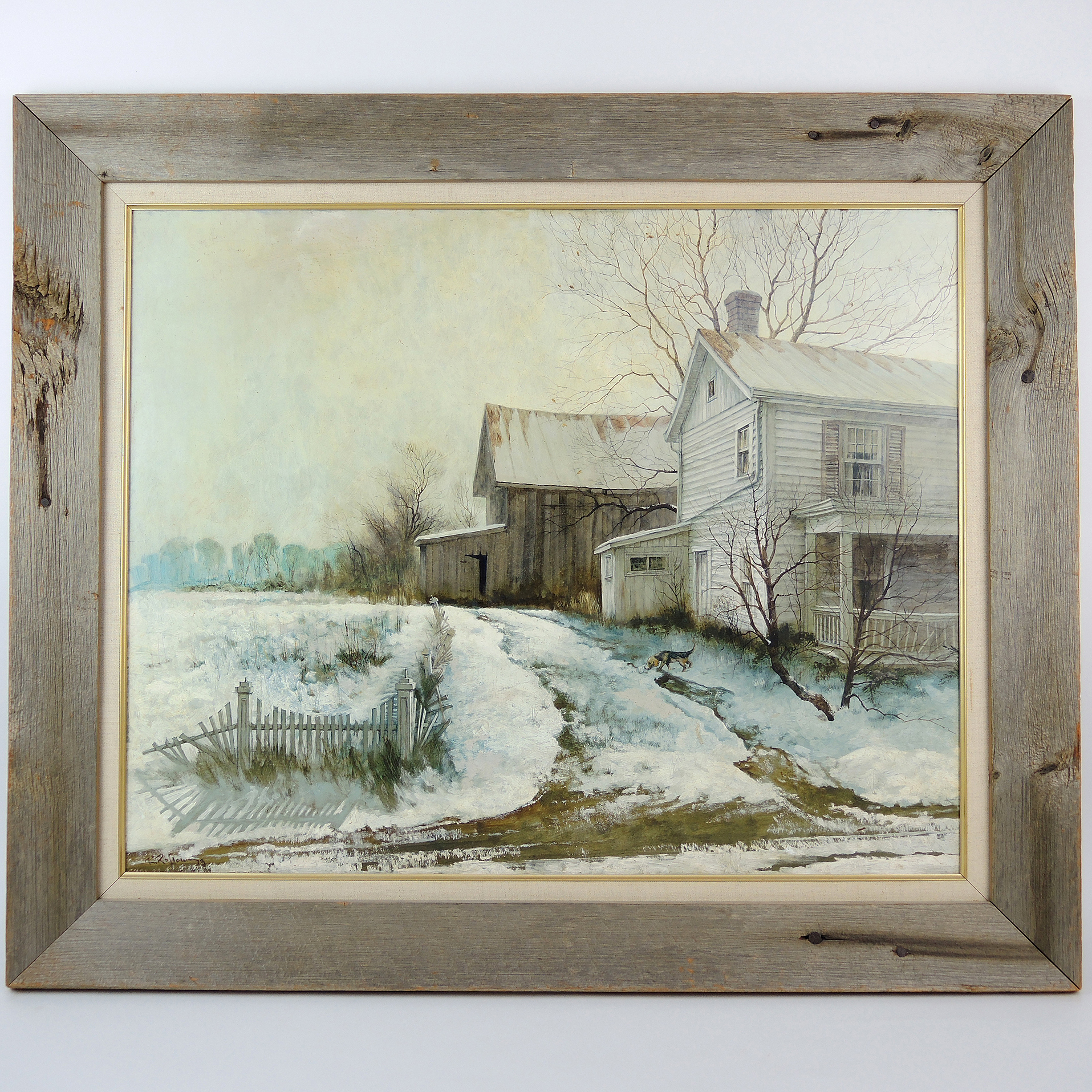 Richard Roflow Oil Painting on Panel